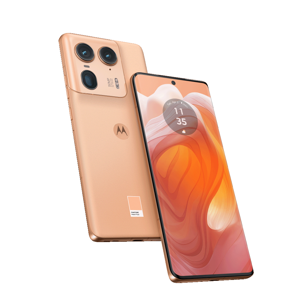 Motorola edge 50 Ultra 17 cm (6.7) Dual SIM Android 14 5G USB Type-C 16 GB 1 TB 4500 mAh Perzik (PB0Y0054SE) thumbnail