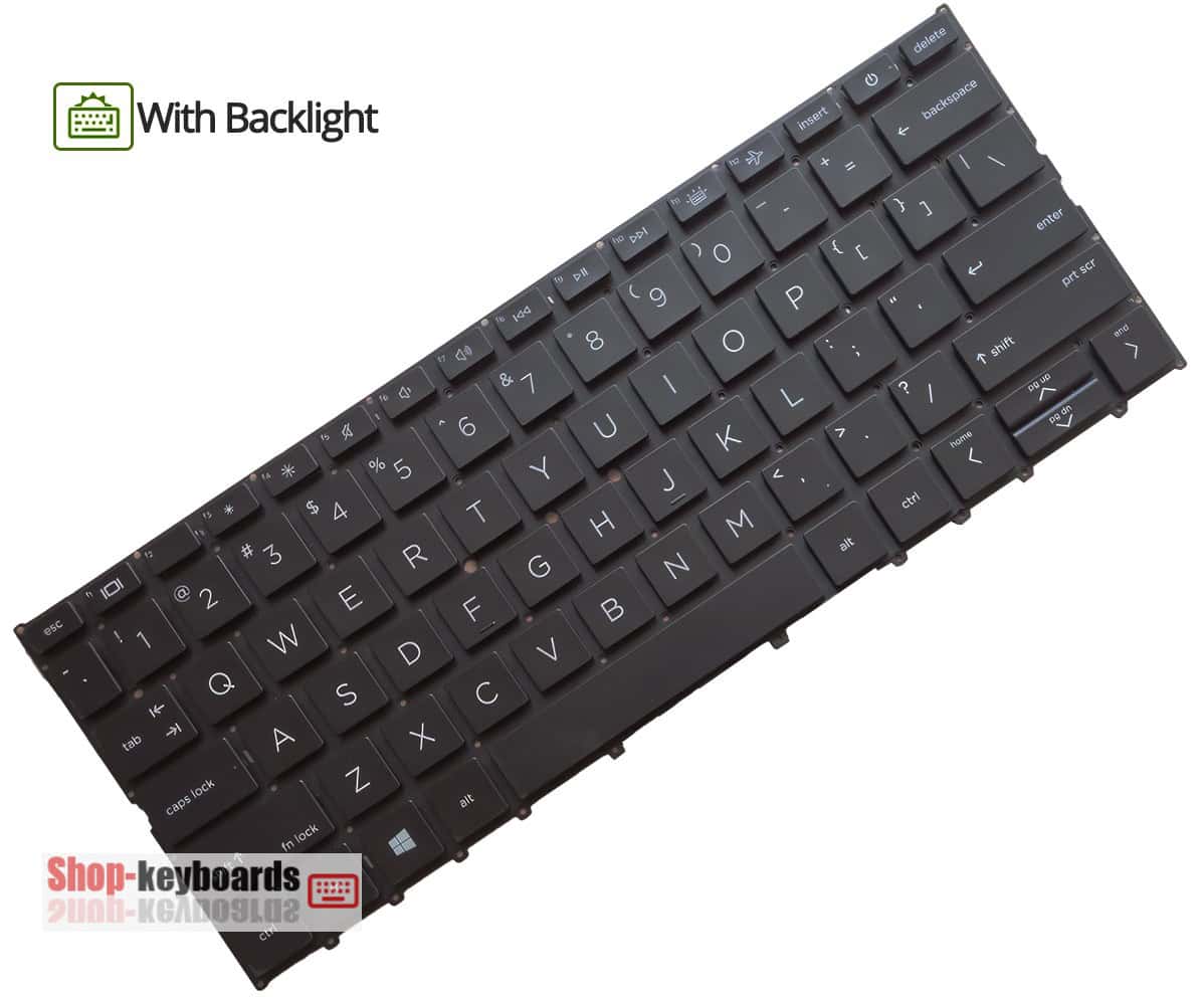 HP SPS-KEYBOARD SGY FR (P05309-051) thumbnail
