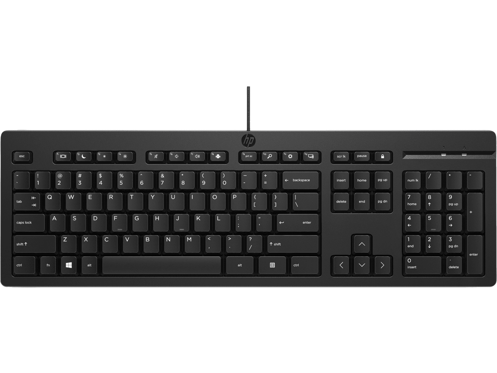 HP SPS-KBD HP 125 C WHITE WIRED NP C GR (P10673-041) thumbnail