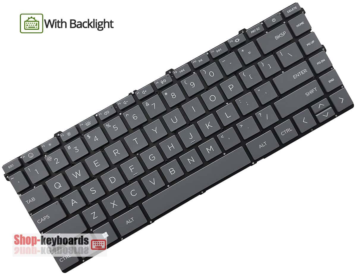 HP SPS-KEYBOARD DAO  BL HUNG (P16070-211) thumbnail
