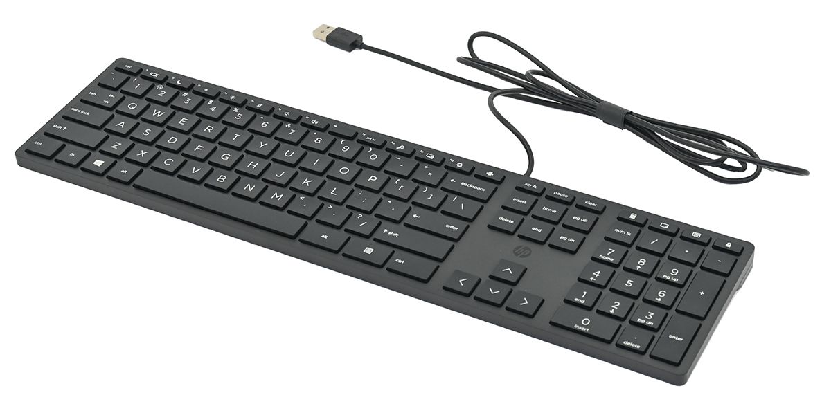 HP SPS-KEYBOARD 320K WIRED GR (P24877-041) thumbnail