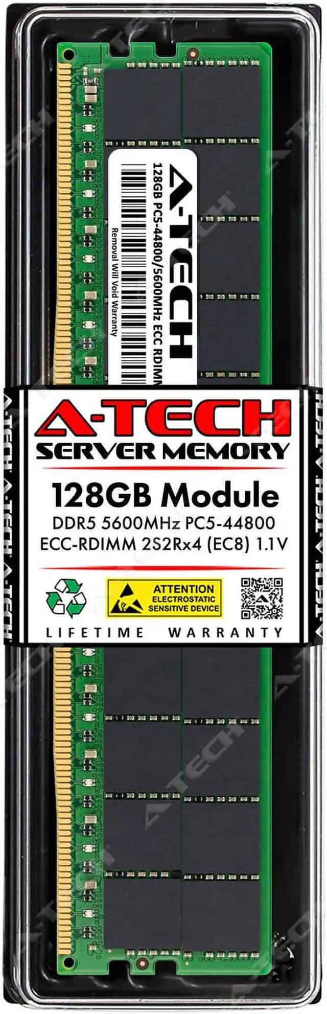 HP SKO-RDIMM 128GB DDR5 5600 ECC NM (P26770-001) thumbnail