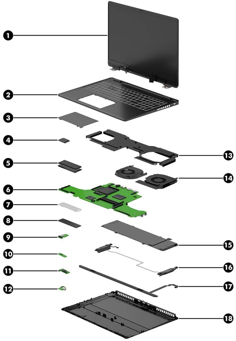 HP SKO-SSD 1TB PCIE-5X4 2280 NVME NM (P32587-005) thumbnail