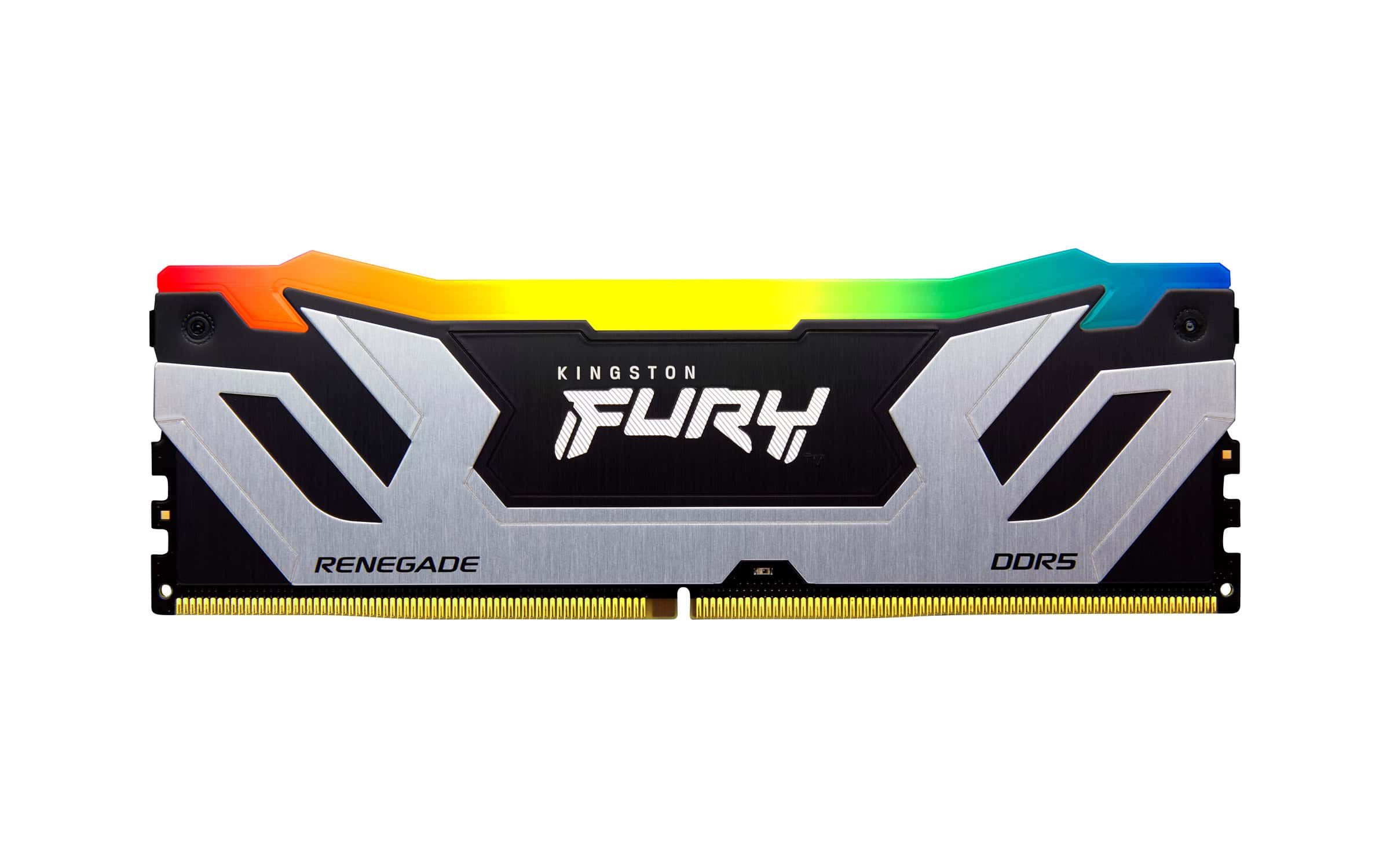 Kingston Technology FURY 24GB 8800MT/s DDR5 CL42 CUDIMM Renegade RGB Silver (KF588CU42RSA-24) thumbnail