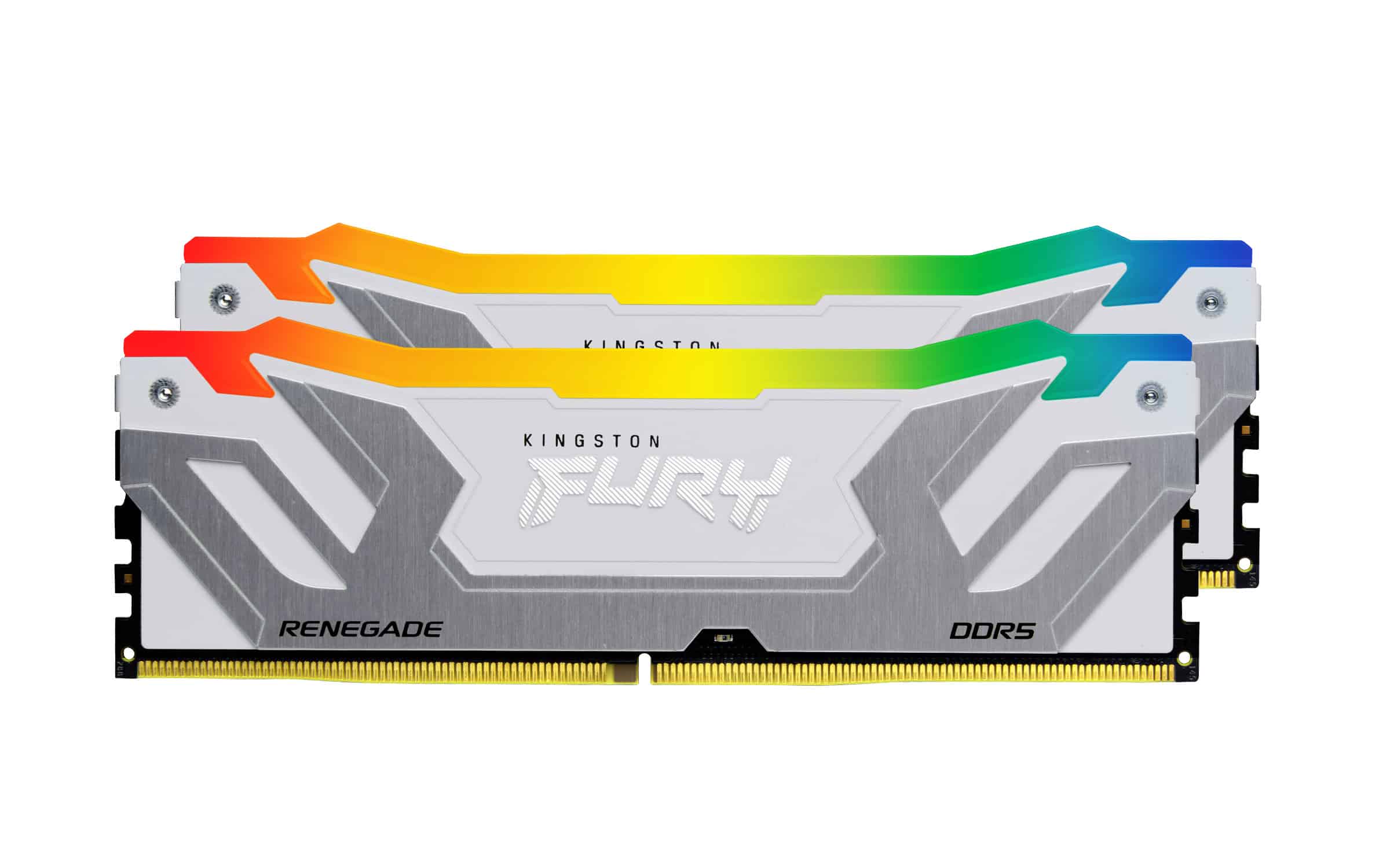 Kingston Technology FURY 24GB 8800MT/s DDR5 CL42 CUDIMM Renegade RGB White (KF588CU42RWA-24) thumbnail