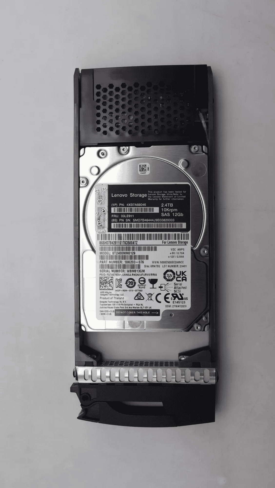 Lenovo ThinkSystem DE Series 2.4TB 10K 2.5inch HDD (03LE911) thumbnail
