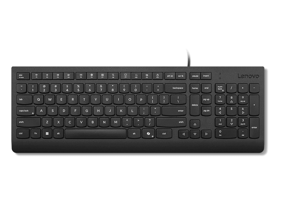 Lenovo Essential - tastatur - QWERTY - (4Y41R64681) thumbnail