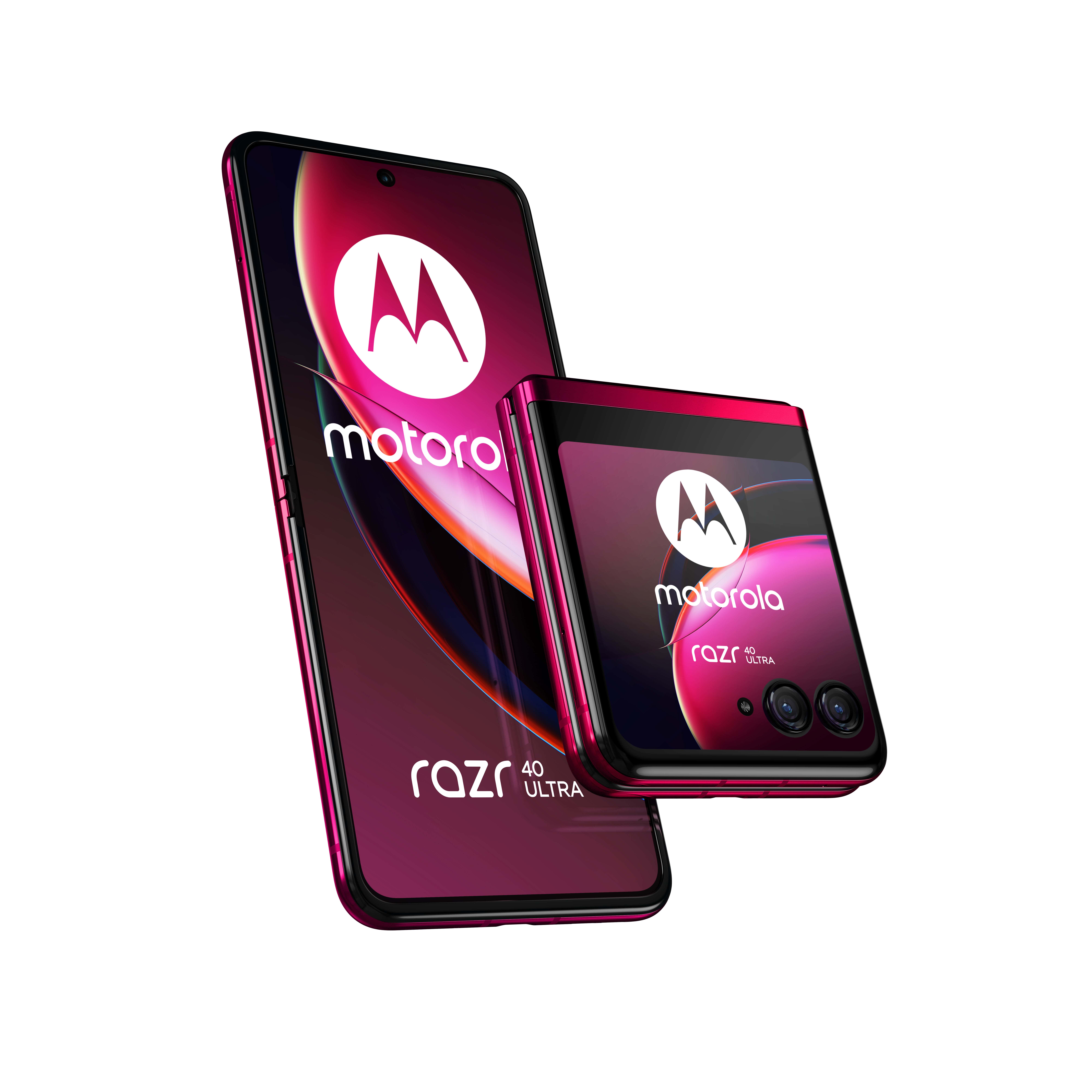 Motorola razr 40 Ultra 17,5 cm (6.9") Dual SIM Android 13 5G USB Type-C 8 GB 256 GB 3800 mAh Magenta (PAX40016SE) thumbnail Motorola razr 40 Ultra 17,5 cm (6.9") Dual SIM Android 13 5G USB Type-C 8 GB 256 GB 3800 mAh Magenta (PAX40016SE) thumbnail