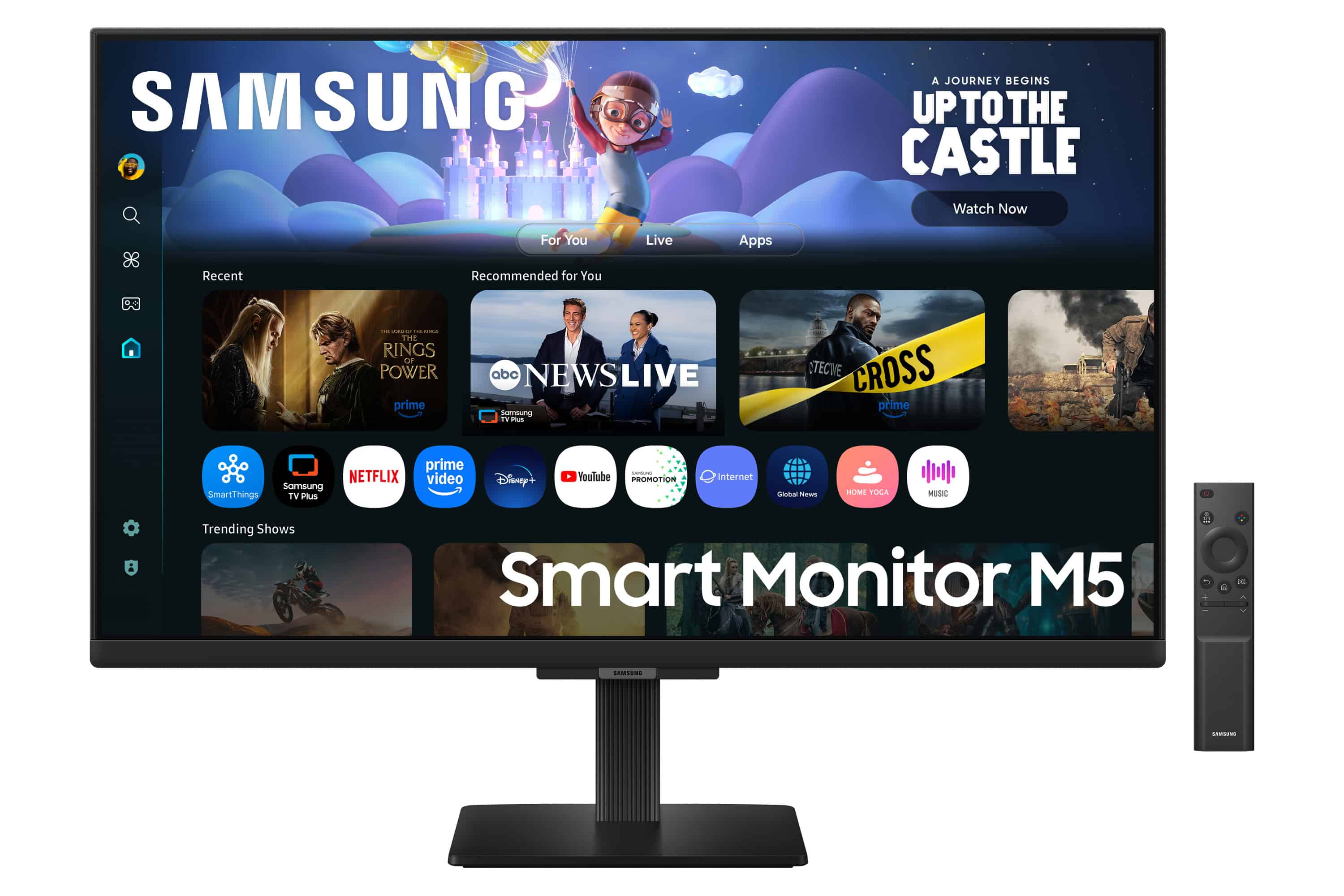 Samsung M5 27" Smart Monitor M50F FHD (LS27FM500EUXEN) thumbnail