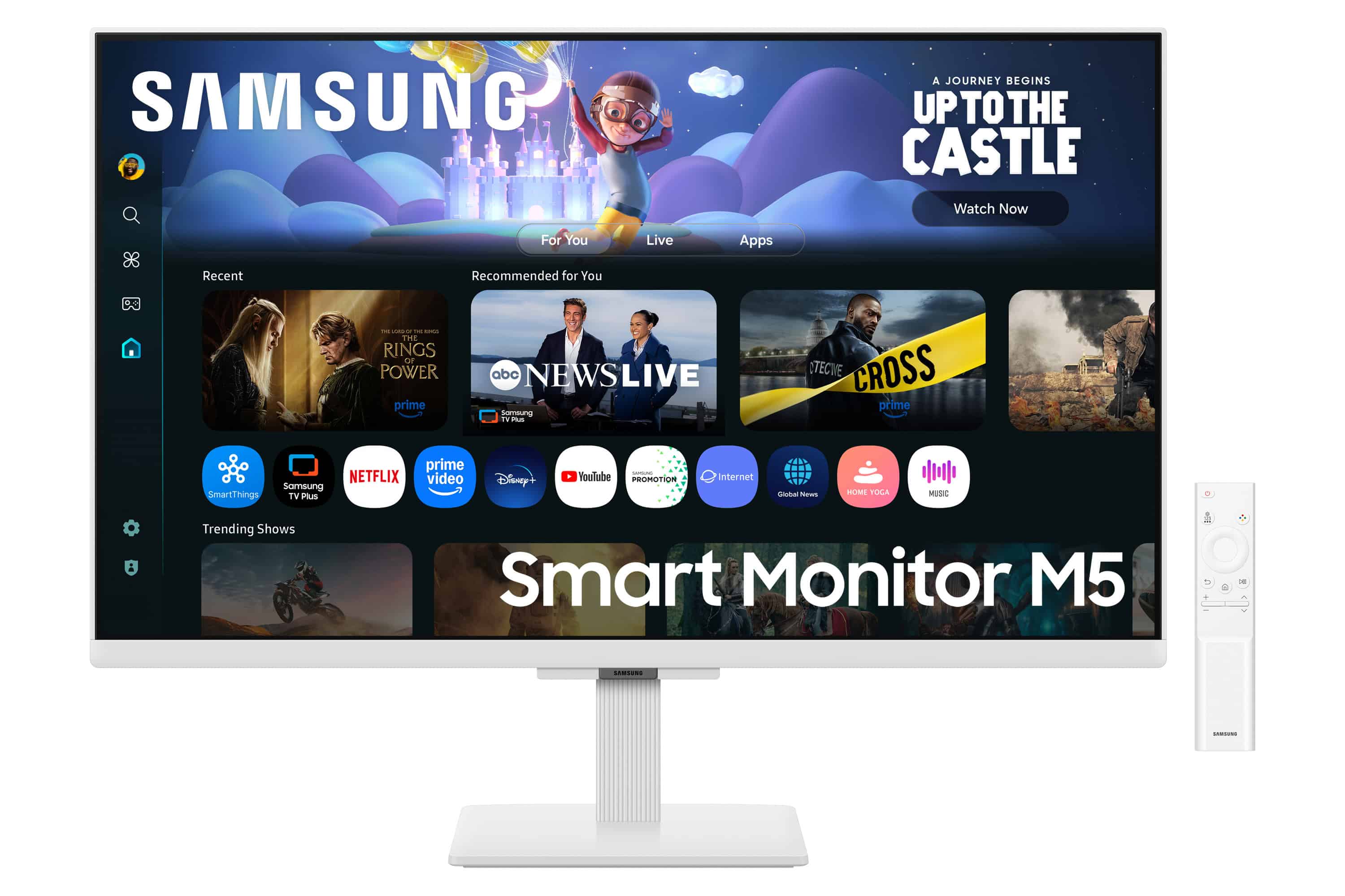 Samsung M5 27" Smart Monitor M50F FHD (LS27FM501EUXEN) thumbnail