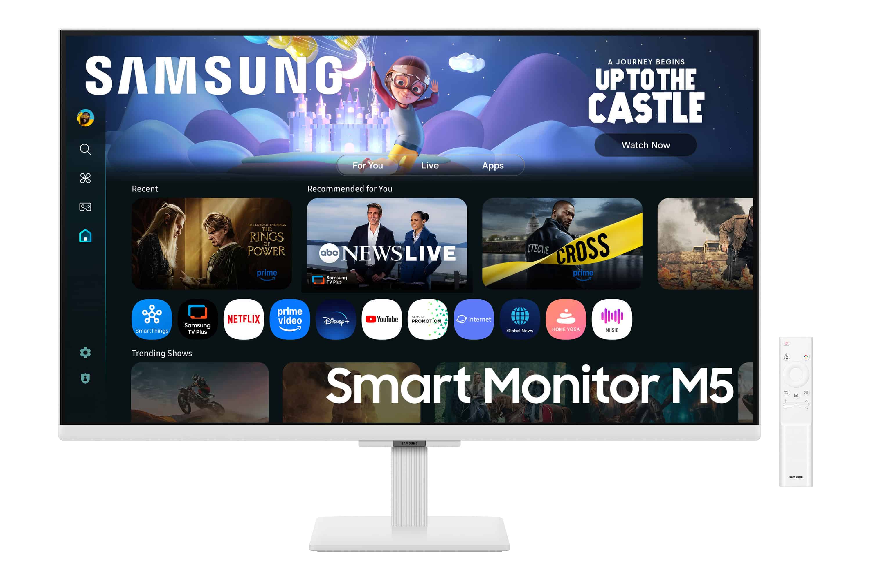 Samsung M5 32" Smart Monitor M50C FHD (LS32FM501EUXEN) thumbnail