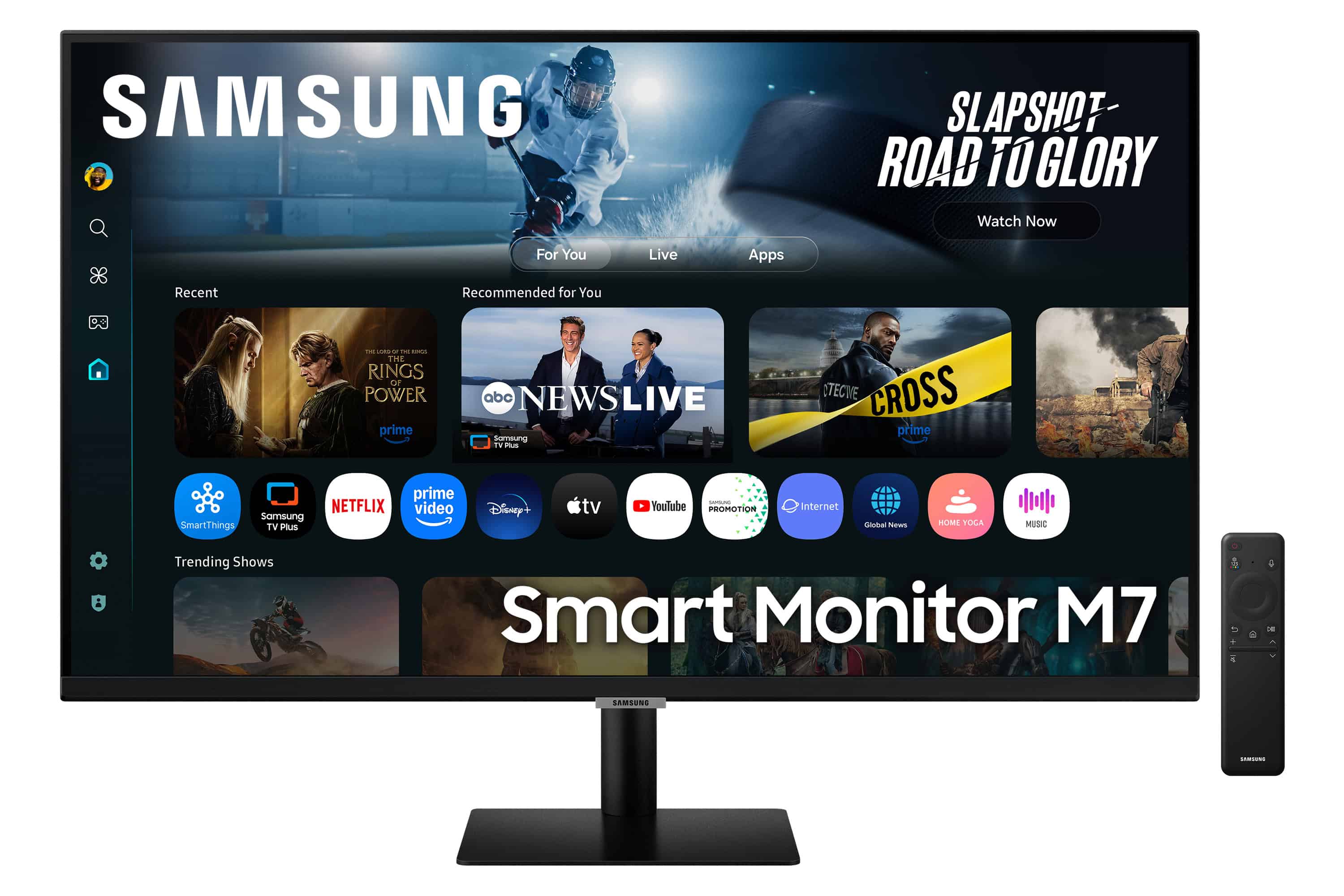 Samsung M7 32" Smart Monitor M70F UHD (LS32FM702UUXEN) thumbnail