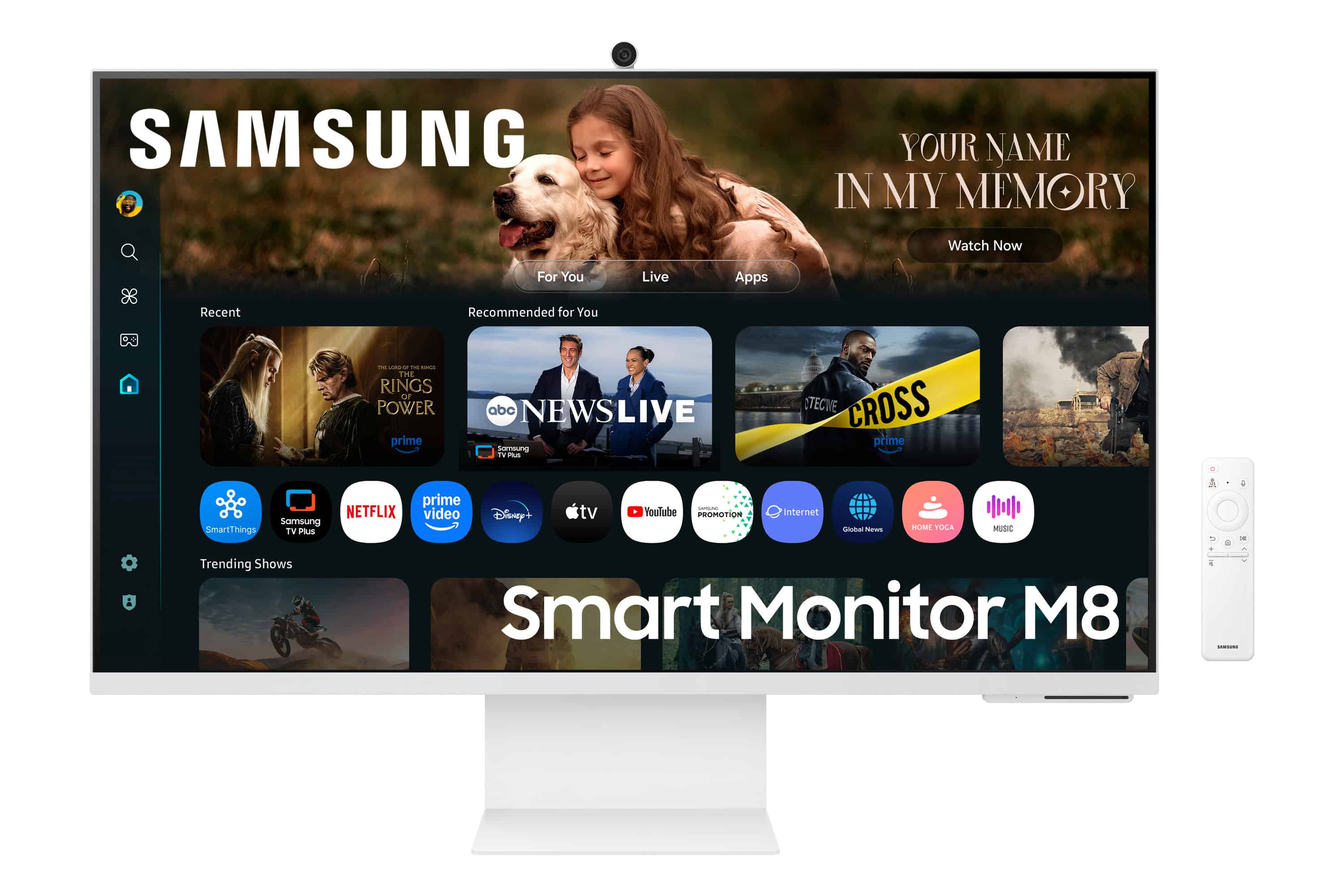 Samsung M8 32" Smart Monitor M80F UHD (LS32FM801UUXEN) thumbnail