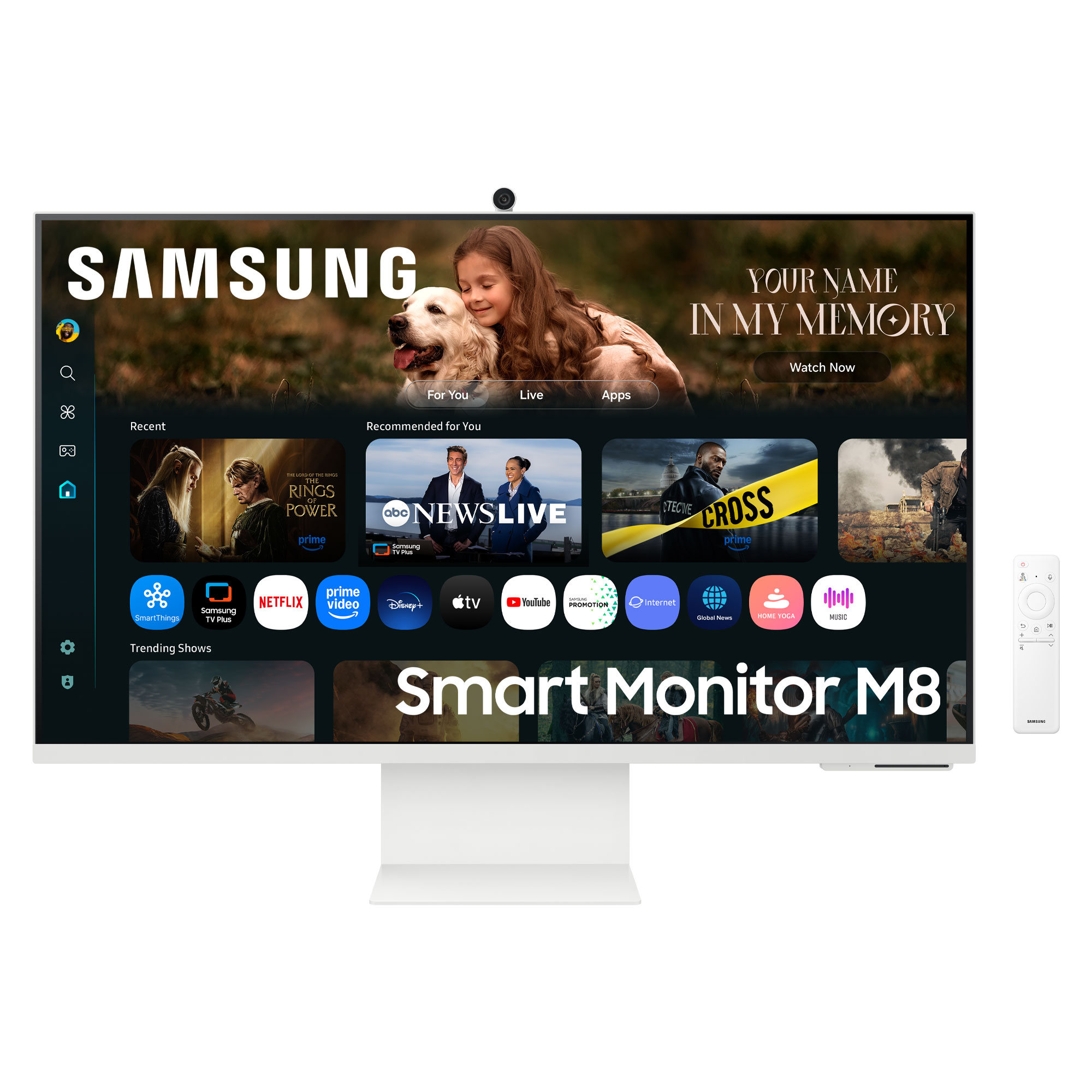 Samsung M8 32" Smart Monitor M80F UHD (LS32FM801UUXEN) thumbnail