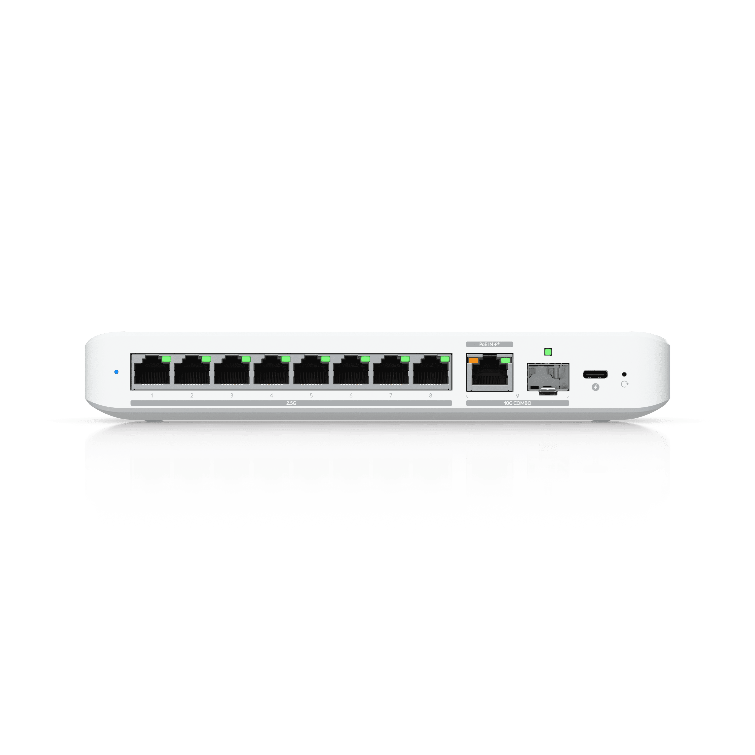 Ubiquiti UniFi Flex 2.5G - Switch - managed - 8 x 2.5GBase-T + 1 x 10Gb Ethernet + 1 x 10Gb Ethernet SFP+ (USW-FLEX-2.5G-8-EU) (USW-FLEX-2.5G-8-EU) thumbnail