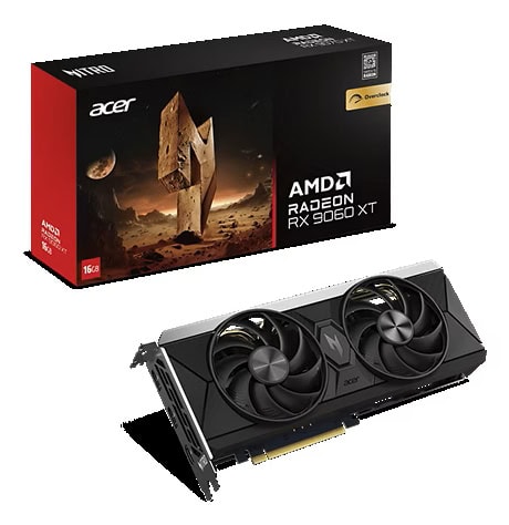 Acer Nitro Radeon RX 9060 XT OC AMD 16 GB GDDR6 (DP.Z4KWW.P01) thumbnail