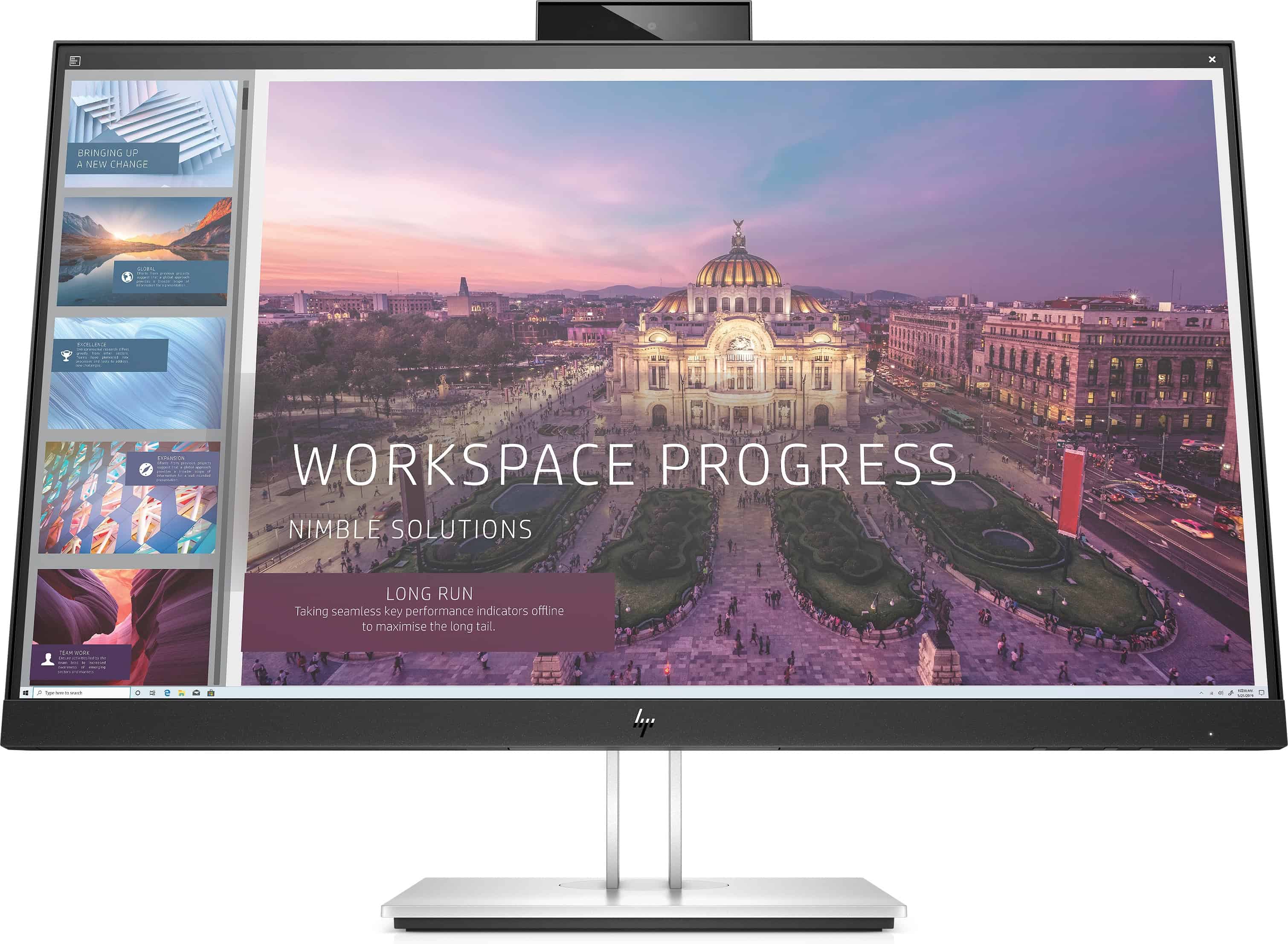 HP E24d G4 computer monitor 60,5 cm (23.8) 1920 x 1080 Pixels Full HD LED Zwart, Zilver (6PA50AT#ABB) thumbnail