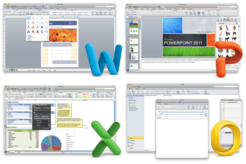 Microsoft Office for Mac Standard 2011 (3YF-00241) thumbnail