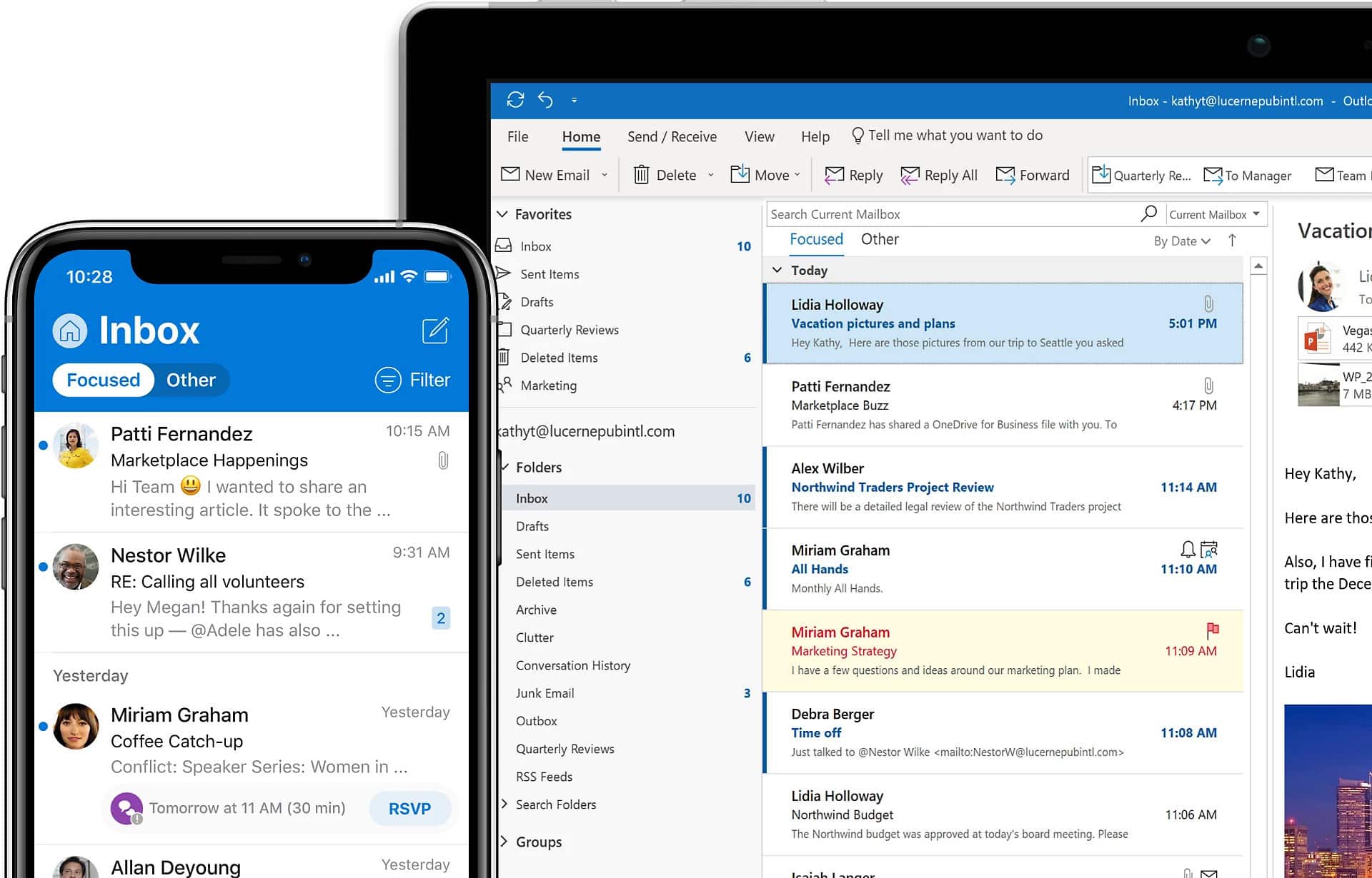 Microsoft Outlook 2010 - afgift for ov (543-05449) thumbnail