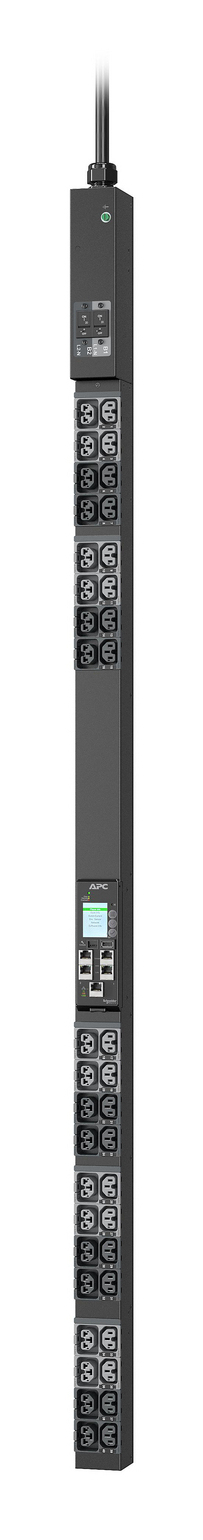 APC NetShelter Rack PDU Advanced Gen 2, Gemeten, 7,4 kW, 1-fase, 230 V, 32 A, 332P6, 40 stopcontacten (APDU11150ME) thumbnail