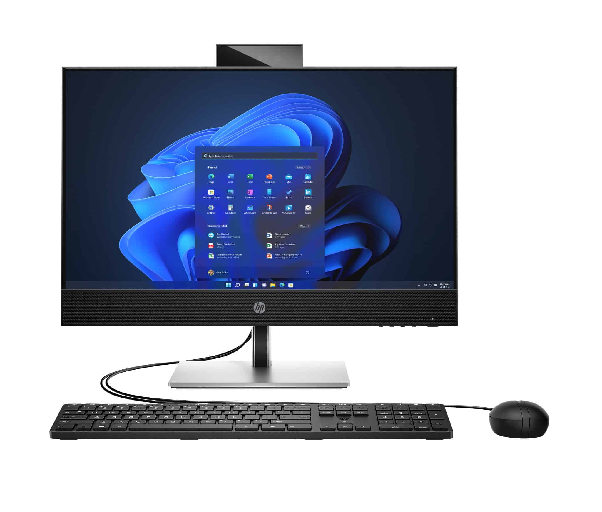 HP ProOne 440 G9 Intel® Core™ i5 i5-13500T 60,5 cm (23.8) 1920 x 1080 Pixels Alles-in-één-pc 16 GB DDR4-SDRAM 256 GB SSD Windows 11 Pro Wi-Fi 6E (802.11ax) Zwart (997P1ET#ABH) thumbnail