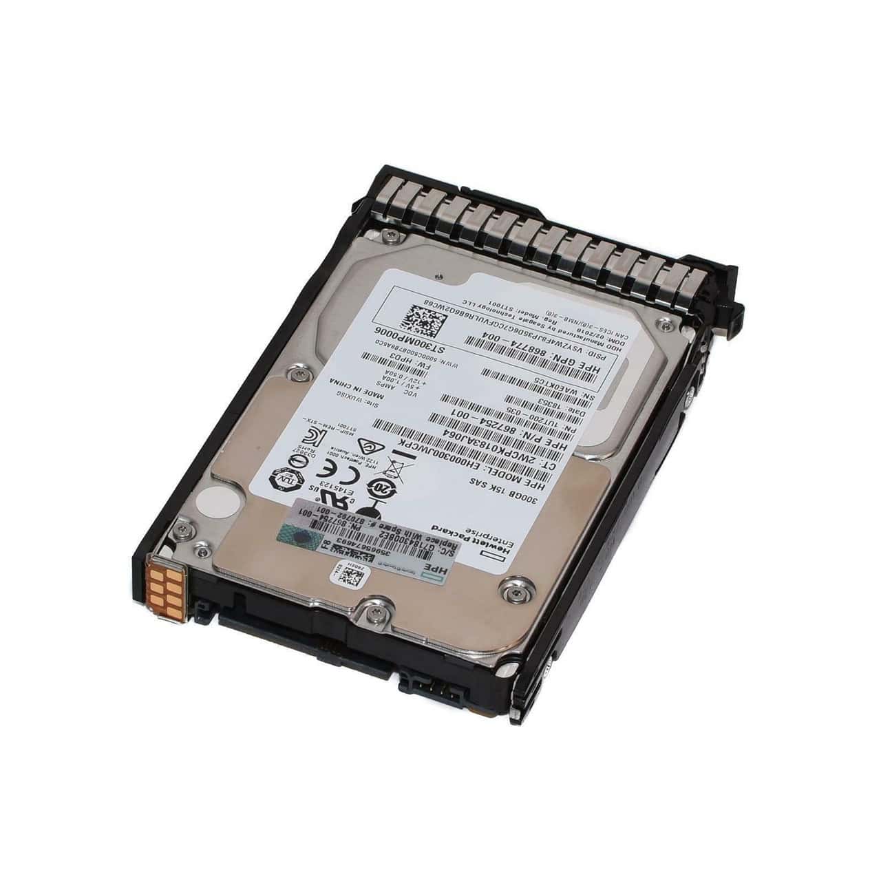 HPE 300GB SAS 12G ENTERPRISE (EH000300JWCPK-RFB) thumbnail