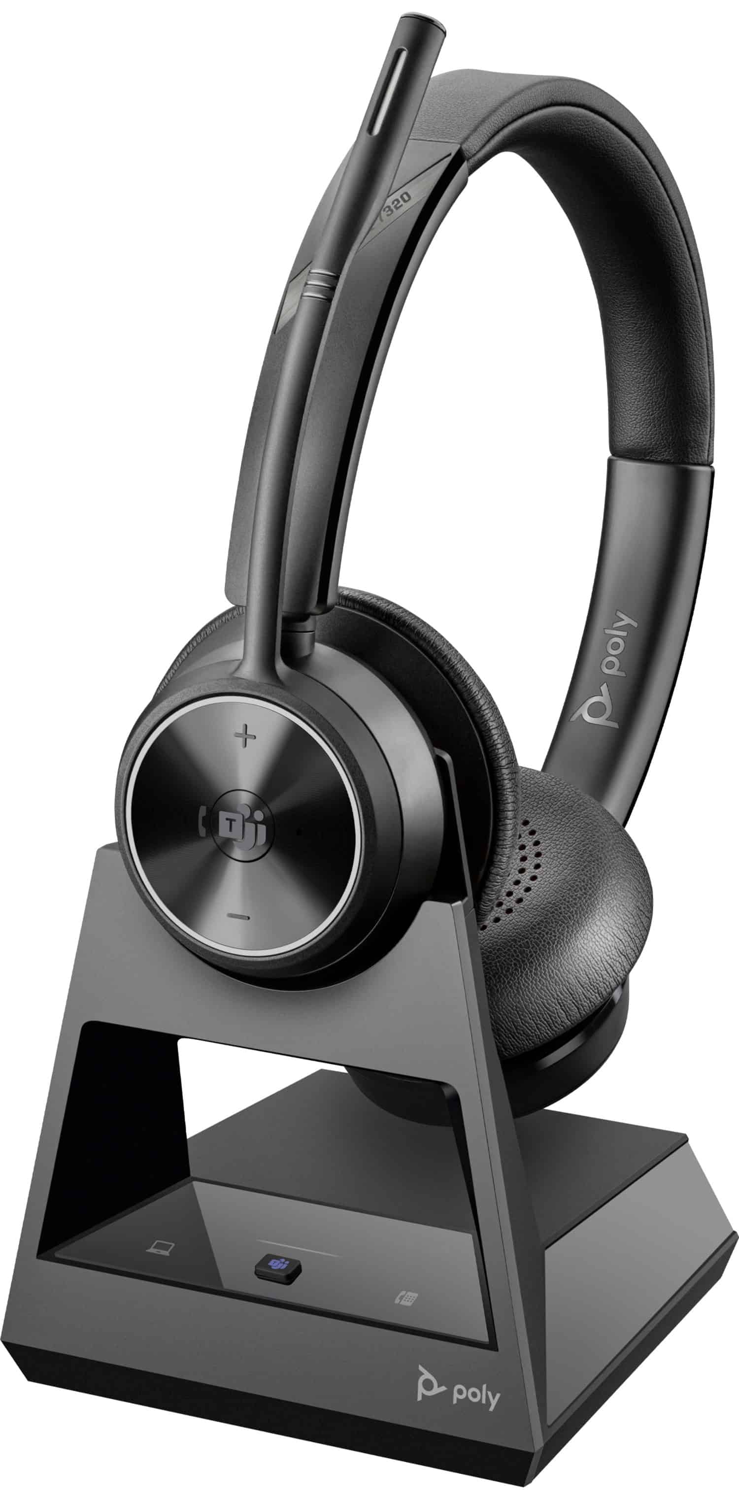 POLY Savi 7320 Office Stereo DECT 1880-1900 MHz Headset (214777-05) thumbnail