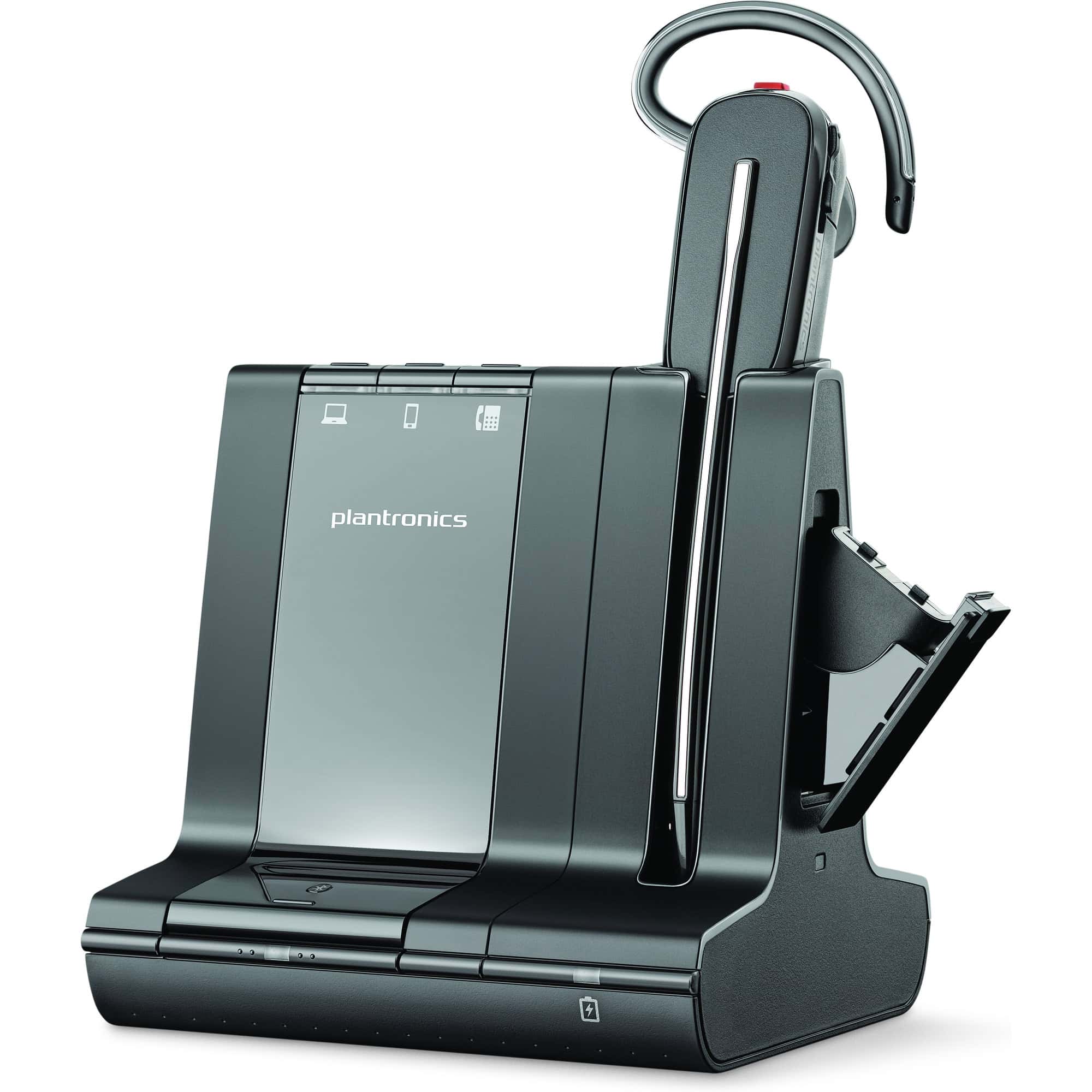 POLY Savi 8245-M Microsoft Teams Certified DECT 1880-1900 MHz USB-A Headset +D200 (211204-02) thumbnail