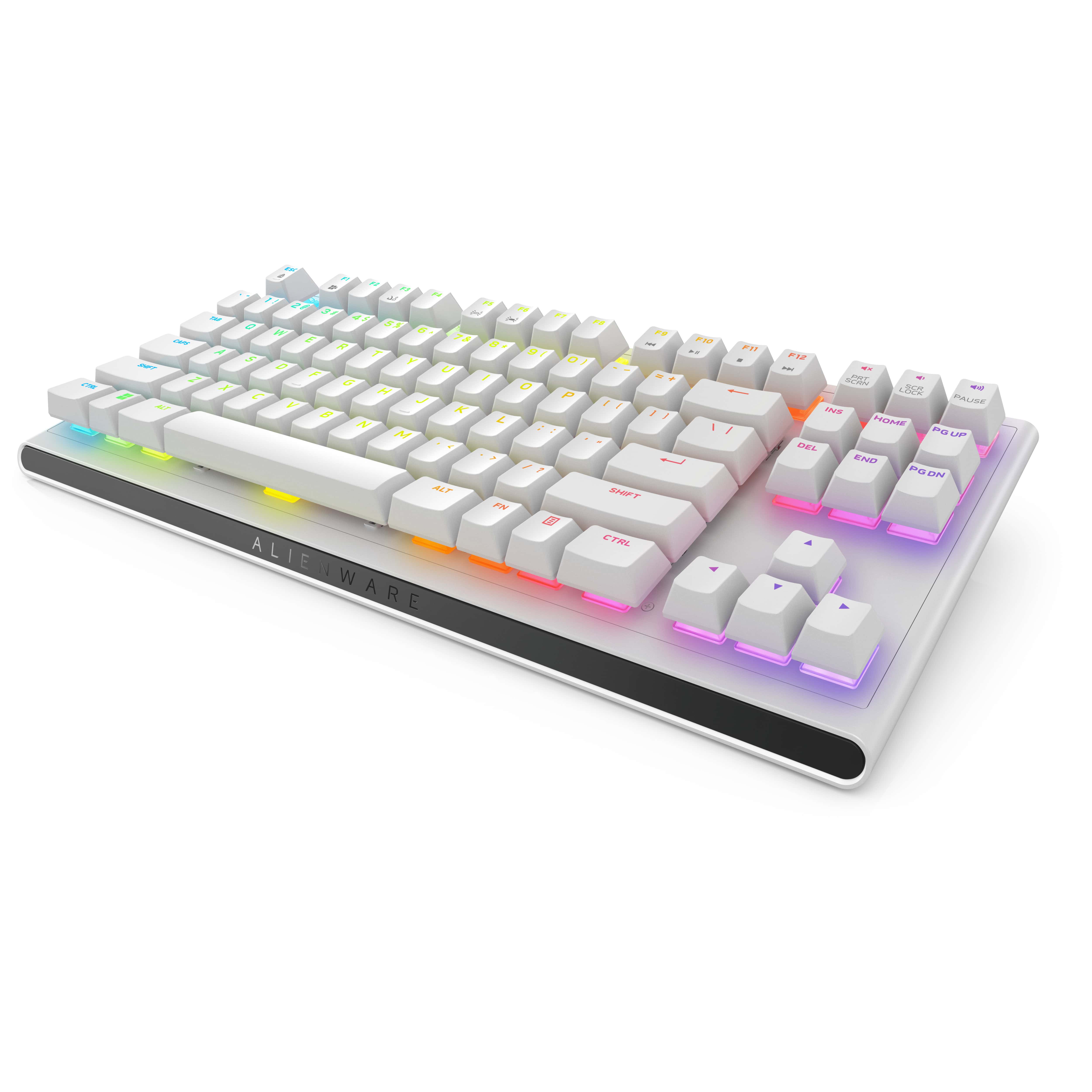 Alienware AW420K toetsenbord Gamen USB QWERTY US International Wit (AW420K-W-WW) thumbnail