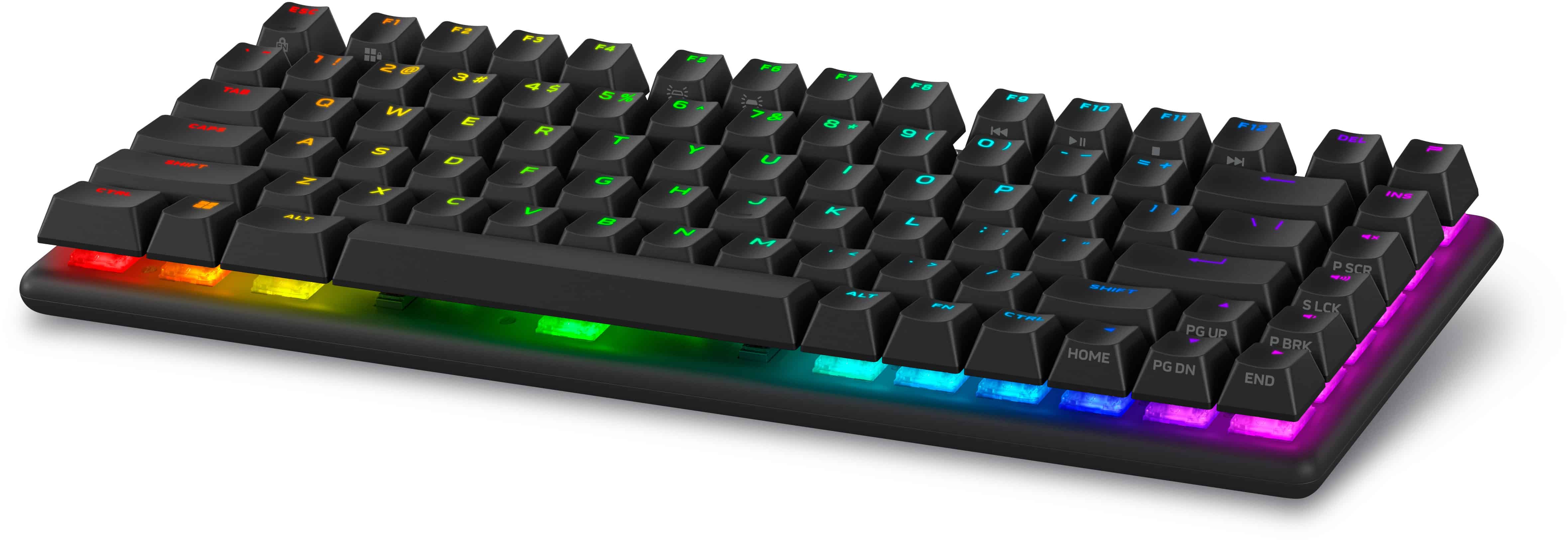 Alienware Pro Wireless Gaming Keyboard toetsenbord Gamen USB + RF Wireless + Bluetooth Zwart (PRO-KB-G-WW) thumbnail