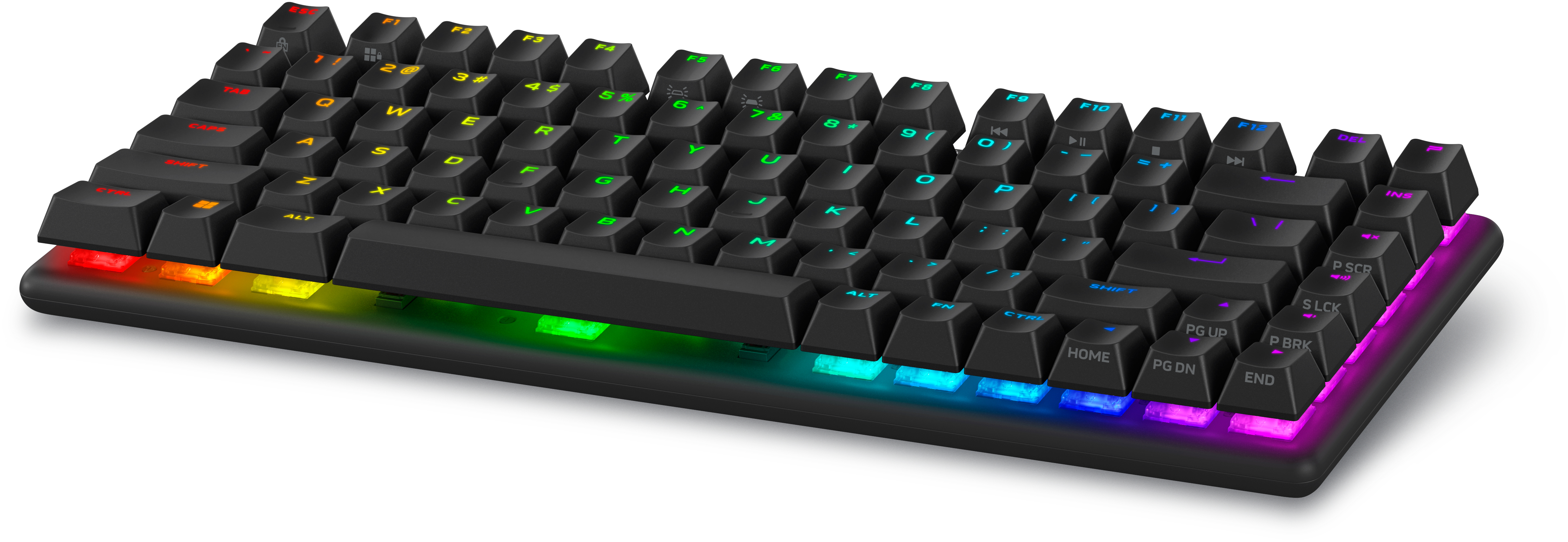 Alienware Pro Wireless Gaming Keyboard toetsenbord Gamen USB + RF Wireless + Bluetooth Zwart (PRO-KB-G-WW) thumbnail