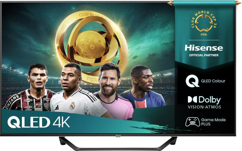 Hisense 43A7Q tv 109,2 cm (43") 4K Ultra HD Smart TV Wifi Zwart (20016297) thumbnail