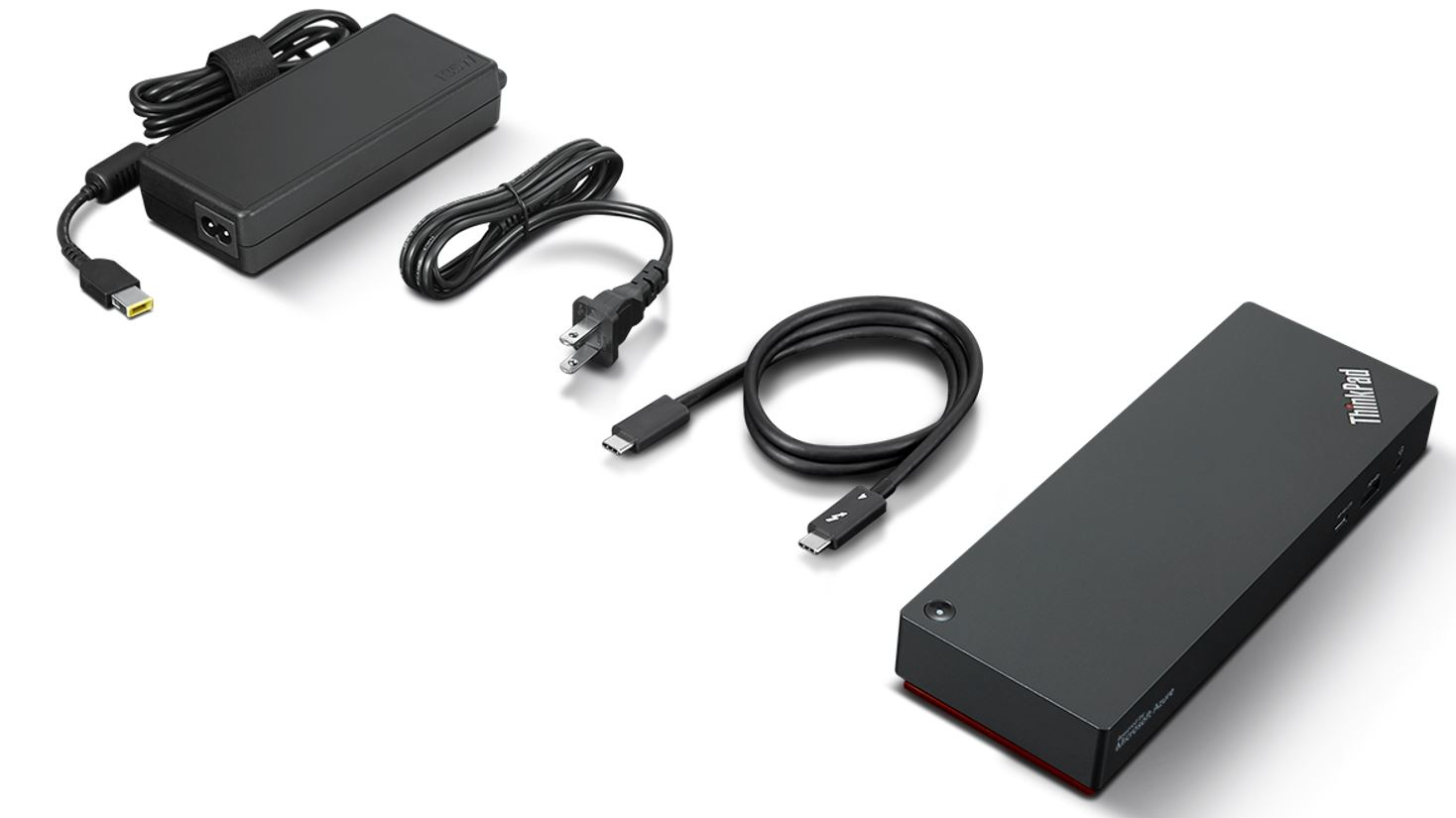 Lenovo ThinkPad Universal Thunderbolt 4 Smart Dock Bedraad Zwart (40B10135IT) thumbnail