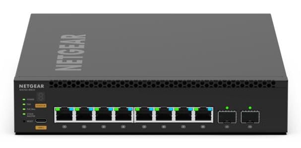 NETGEAR MSM4310 Managed L3 2.5G Ethernet (100/1000/2500) Power over Ethernet (PoE) 1U Zwart (MSM4310-100NES) thumbnail