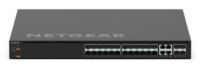 NETGEAR MSM4328F Managed L3 10G Ethernet (100/1000/10000) 1U Zwart (MSM4328F-100NES) thumbnail