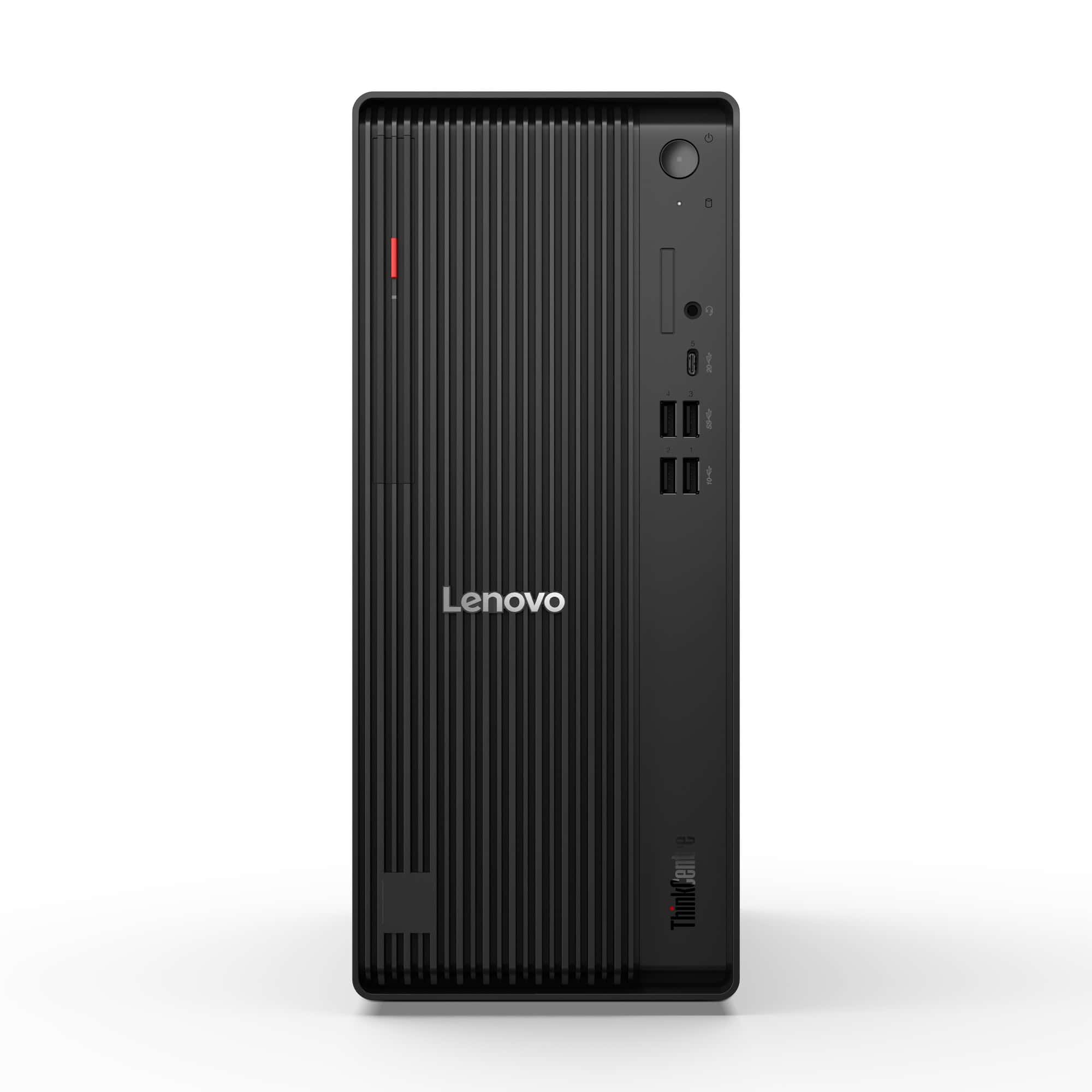 Lenovo ThinkCentre M70t Gen 6 Intel Core Ultra 7 265 32 GB DDR5-SDRAM 512 GB SSD Windows 11 Pro Tower PC Zwart (12YH002FGE) thumbnail Lenovo ThinkCentre M70t Gen 6 Intel Core Ultra 7 265 32 GB DDR5-SDRAM 512 GB SSD Windows 11 Pro Tower PC Zwart (12YH002FGE) thumbnail