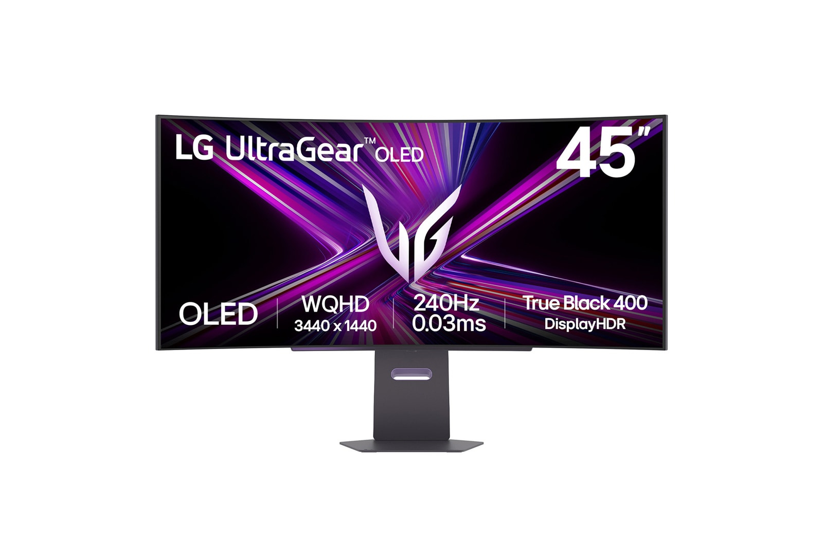 LG 45GX900A-B computer monitor 113 cm (44.5") 3440 x 1440 Pixels Wide Quad HD OLED Zwart (49U950A-W) thumbnail