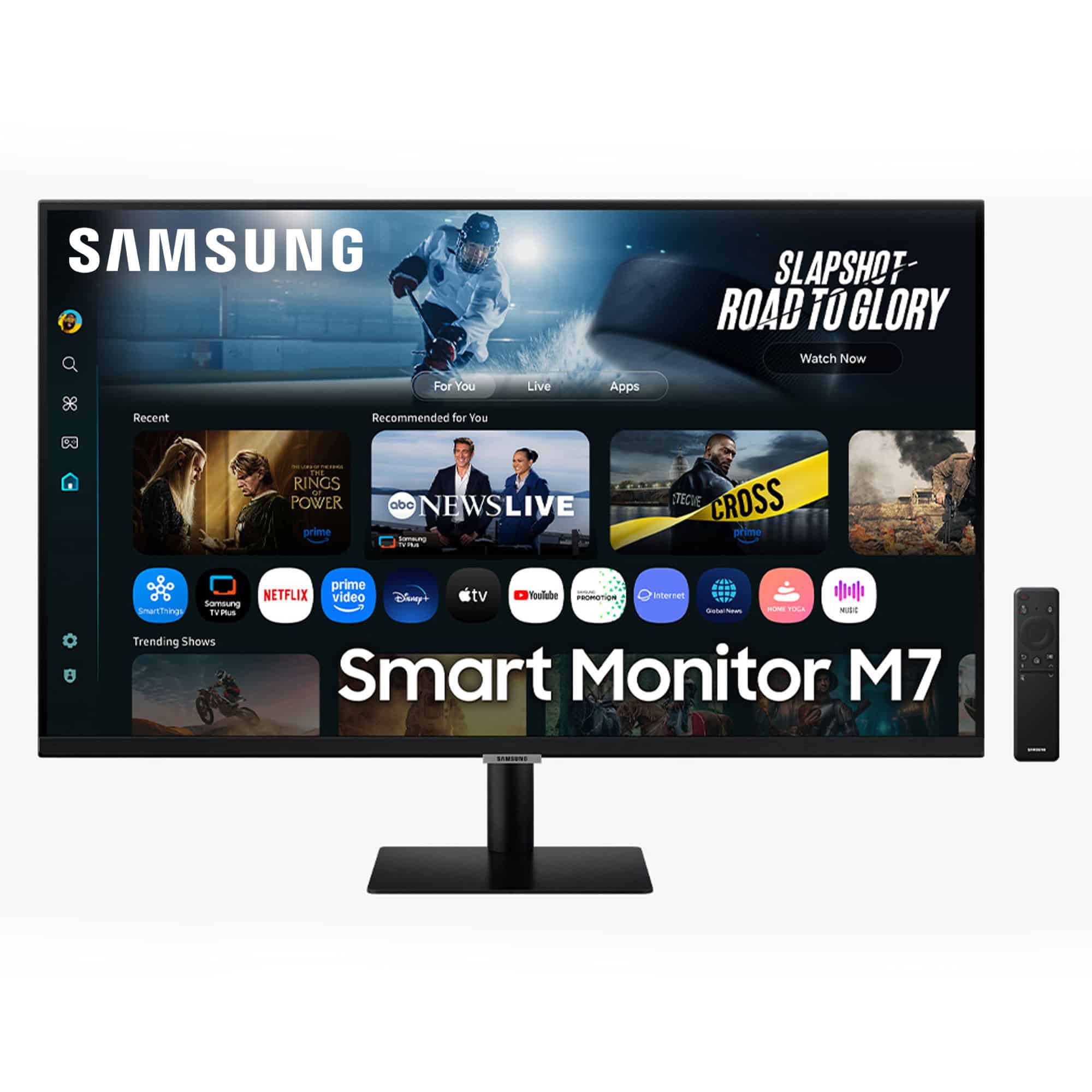 Samsung M7 M70F computer monitor 81,3 cm (32") 3840 x 2160 Pixels 4K Ultra HD LCD Zwart (LS32FM700UUXEN) thumbnail