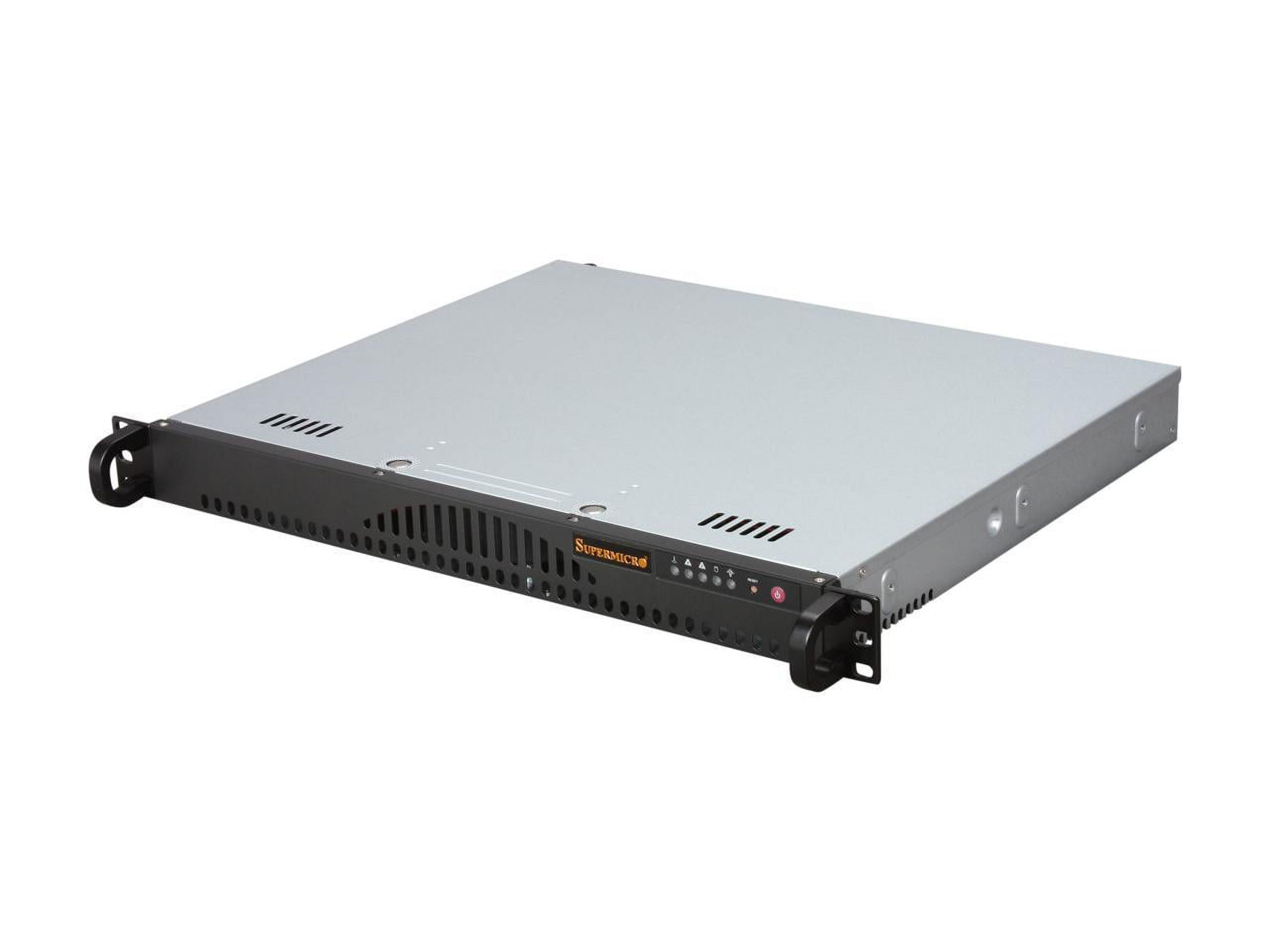 Super Micro Supermicro SC512 F-350B1 - Rack - einbaufähig - 1U - ATX (CSE-512F-350B1) thumbnail