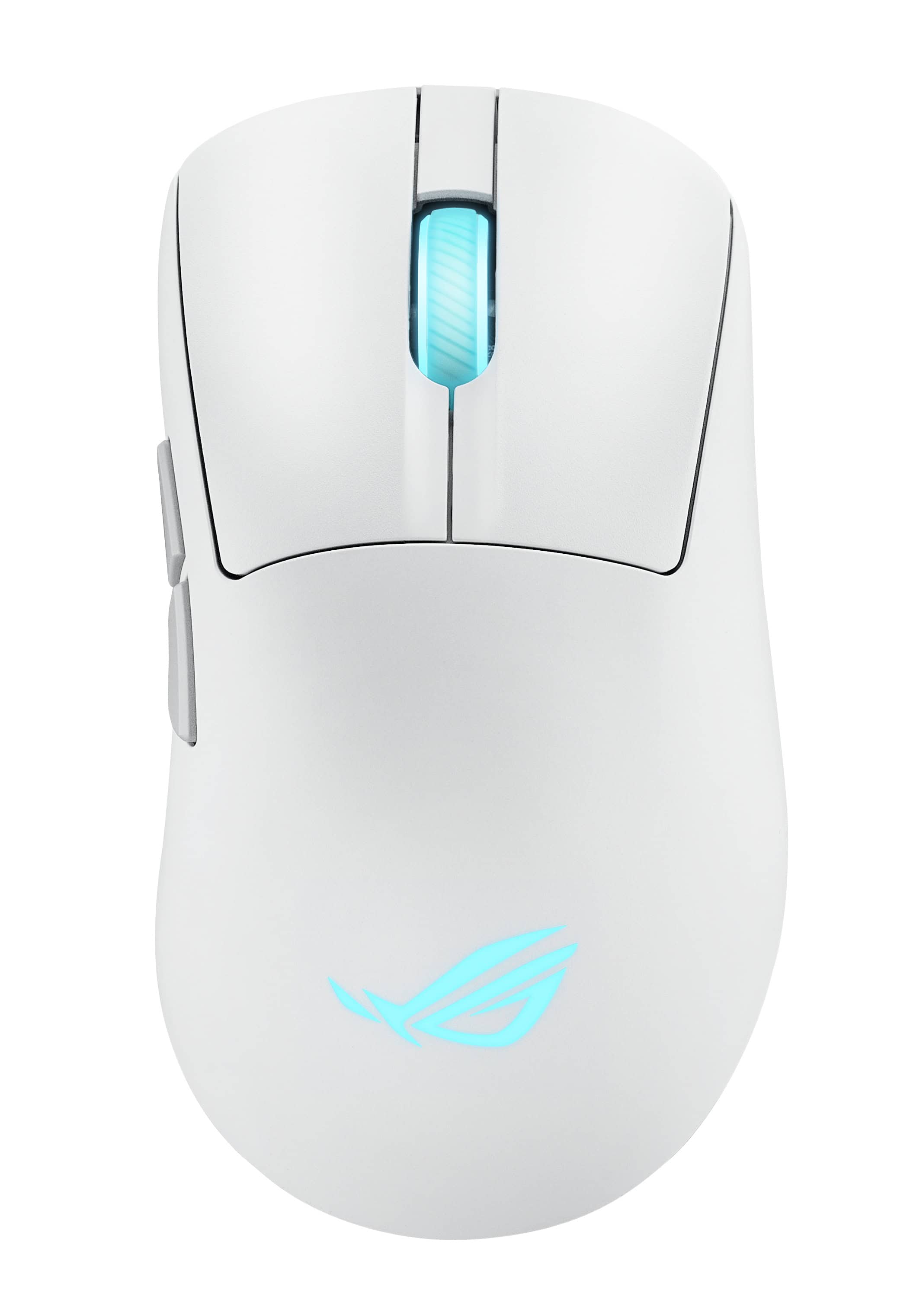 ASUS ROG Keris II Origin WHT muis Gamen Rechtshandig RF Wireless + Bluetooth + USB Type-A Optisch 42000 DPI (90MP04A0-BMUA10) thumbnail ASUS ROG Keris II Origin WHT muis Gamen Rechtshandig RF Wireless + Bluetooth + USB Type-A Optisch 42000 DPI (90MP04A0-BMUA10) thumbnail