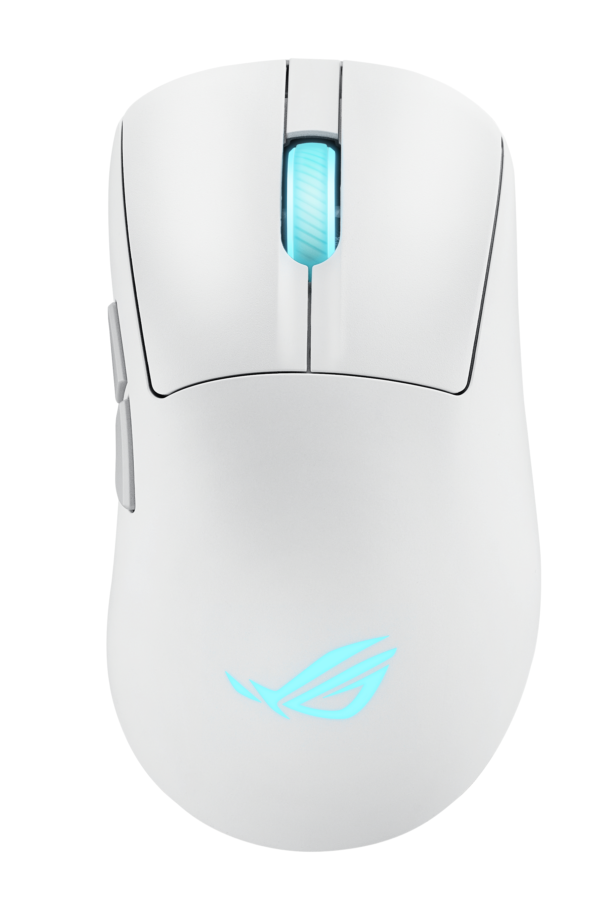 ASUS ROG Keris II Origin WHT muis Gamen Rechtshandig RF Wireless + Bluetooth + USB Type-A Optisch 42000 DPI (90MP04A0-BMUA10) thumbnail