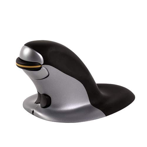 Fellowes Penguin draadloze ergonomische muis (links- & rechtshandig) – medium (9894701) thumbnail