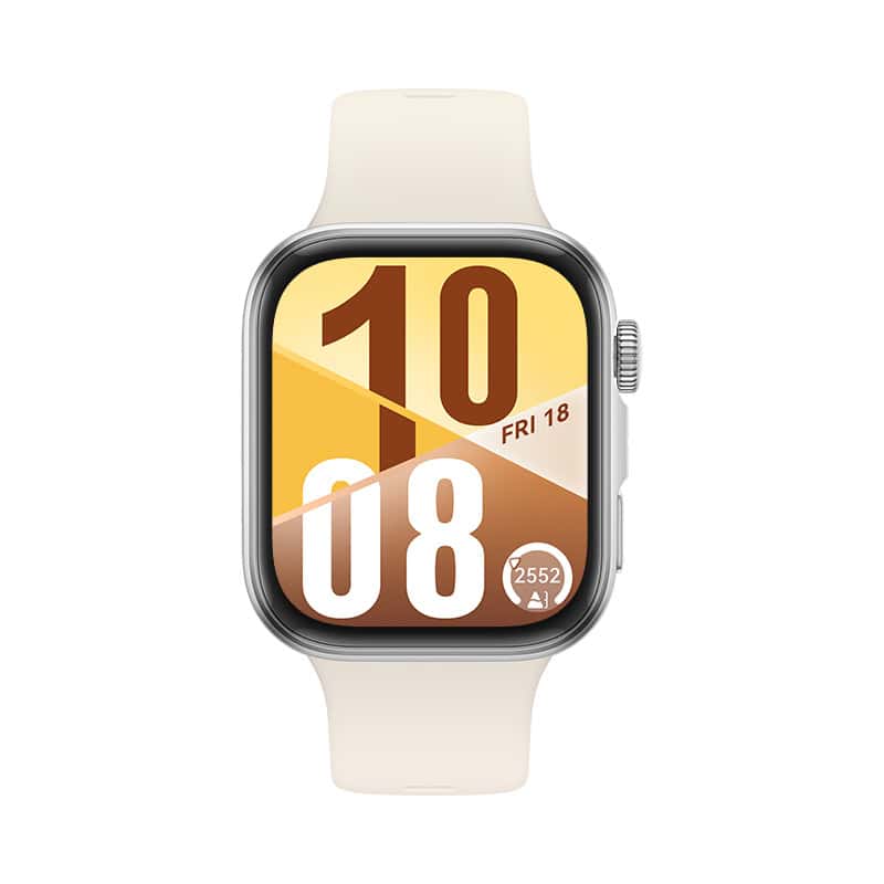 Huawei WATCH FIT 4 4,62 cm (1.82") 38 mm Digitaal 480 x 408 Pixels Zilver GPS (55020EYL) thumbnail