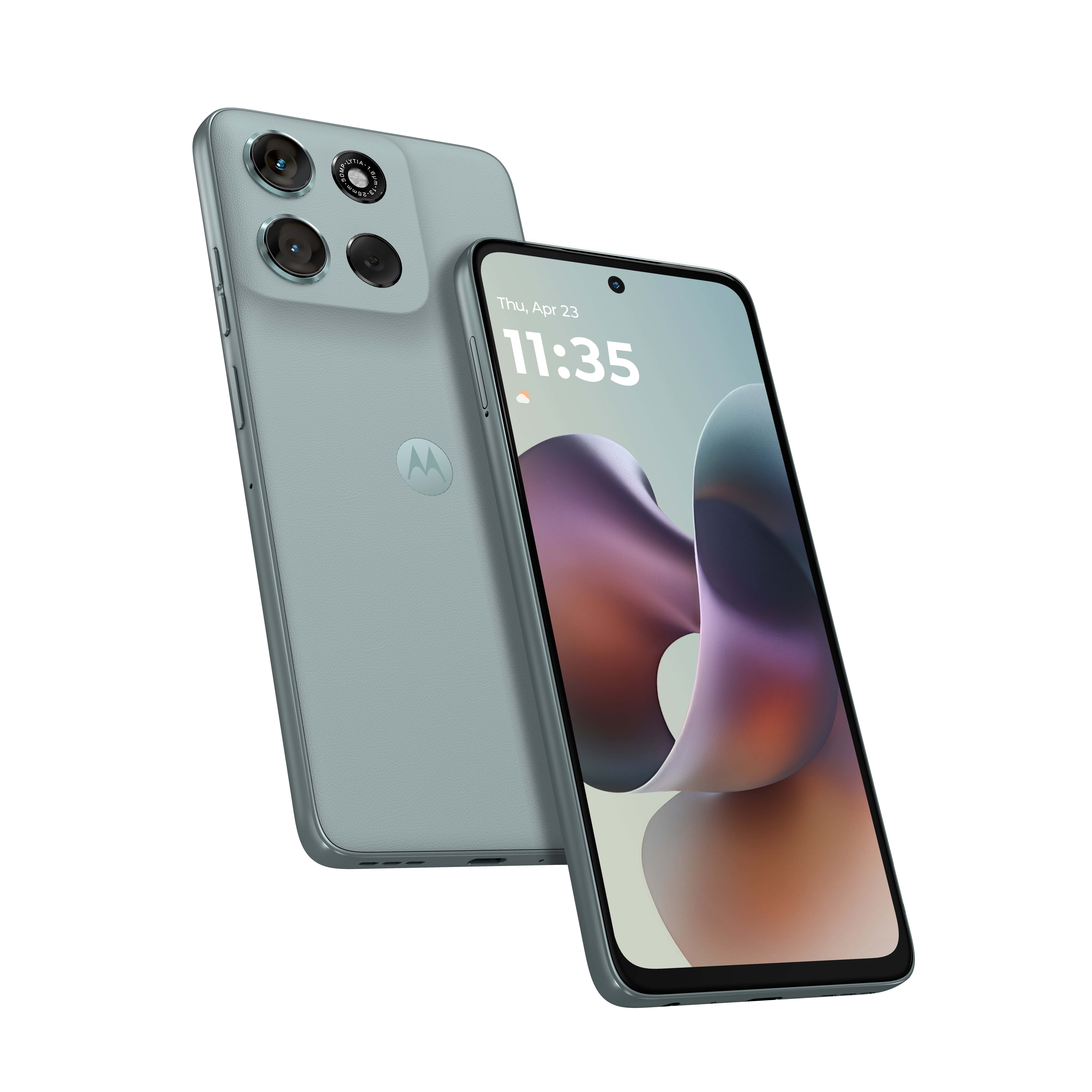 Motorola moto g56 5G 17,1 cm (6.72") Hybride Dual SIM Android 15 USB Type-C 8 GB 256 GB 5200 mAh Grijs (PB7Y0036SE) thumbnail Motorola moto g56 5G 17,1 cm (6.72") Hybride Dual SIM Android 15 USB Type-C 8 GB 256 GB 5200 mAh Grijs (PB7Y0036SE) thumbnail