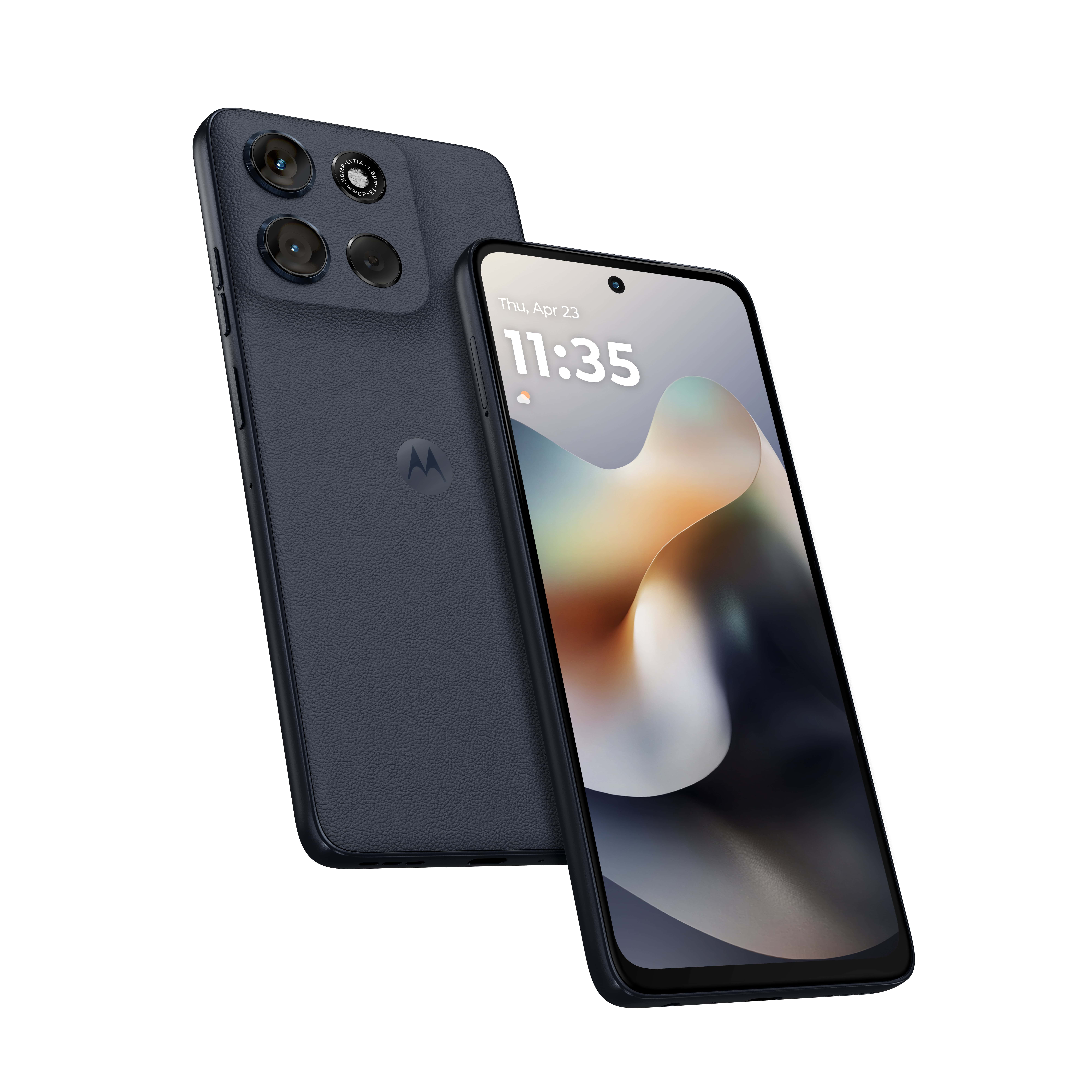 Motorola moto g56 5G 17,1 cm (6.72") Hybride Dual SIM Android 15 USB Type-C 8 GB 256 GB 5200 mAh Zwart (PB7Y0043SE) thumbnail Motorola moto g56 5G 17,1 cm (6.72") Hybride Dual SIM Android 15 USB Type-C 8 GB 256 GB 5200 mAh Zwart (PB7Y0043SE) thumbnail