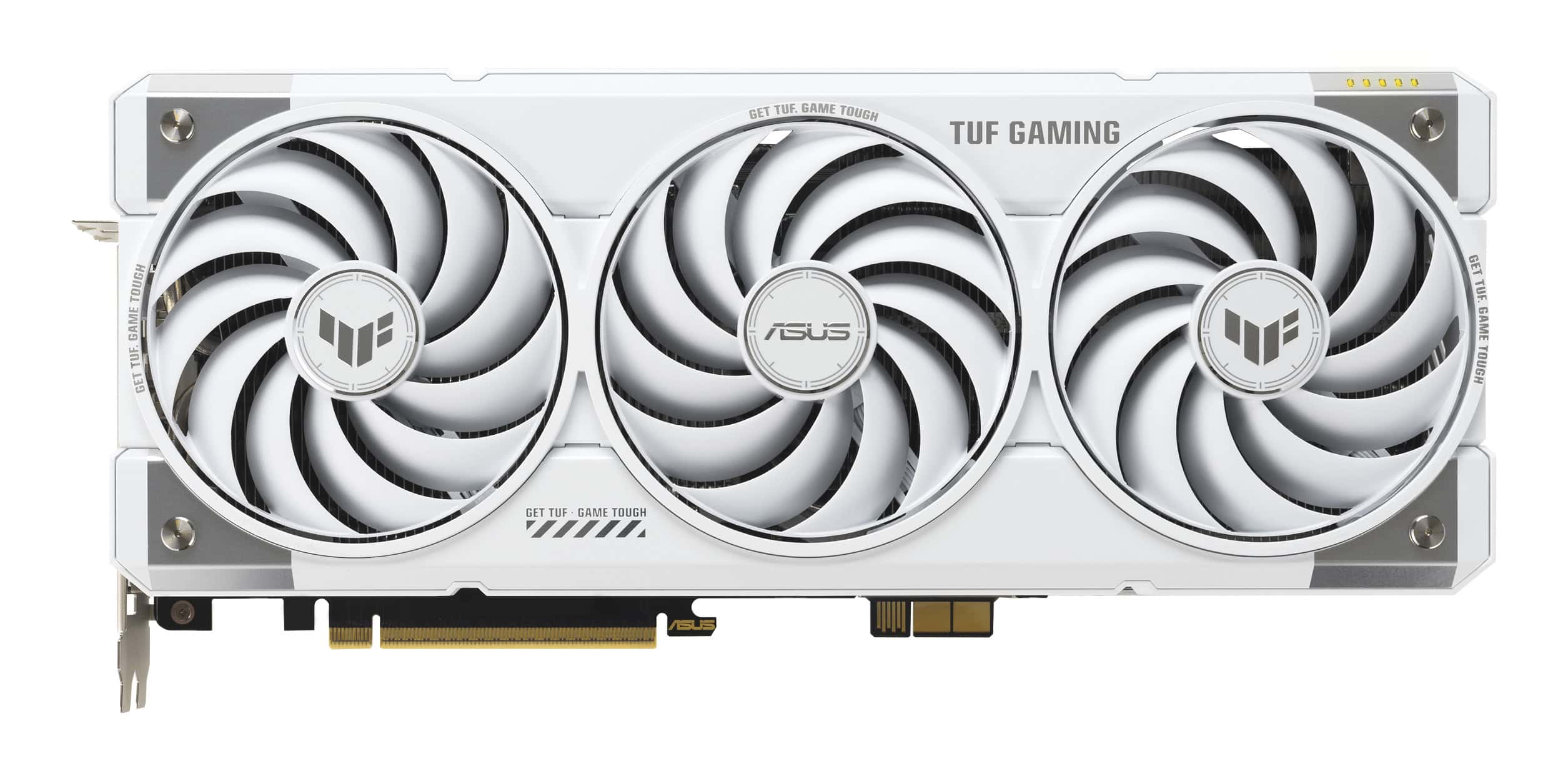 ASUS TUF-RTX5070TI-O16G-BTF-WHITE NVIDIA GeForce RTX 5070 Ti 16 GB GDDR7 (90YV0N60-M0NA00) thumbnail