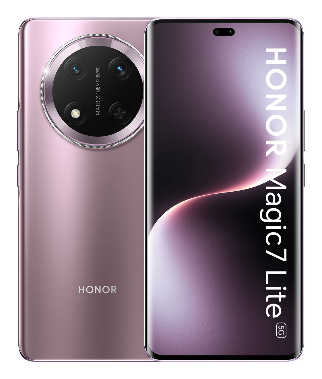 Honor Magic7 Lite 17,2 cm (6.78") Android 14 5G USB Type-C 8 GB 512 GB 6600 mAh Paars (5109BQBG) thumbnail