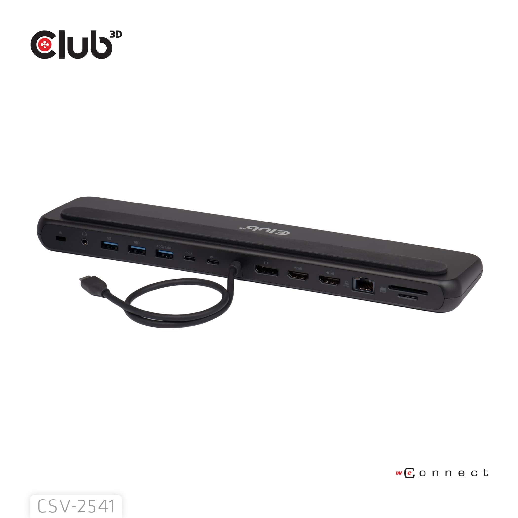 CLUB3D CSV-2541 laptop dock & poortreplicator Docking (CSV-2541) thumbnail