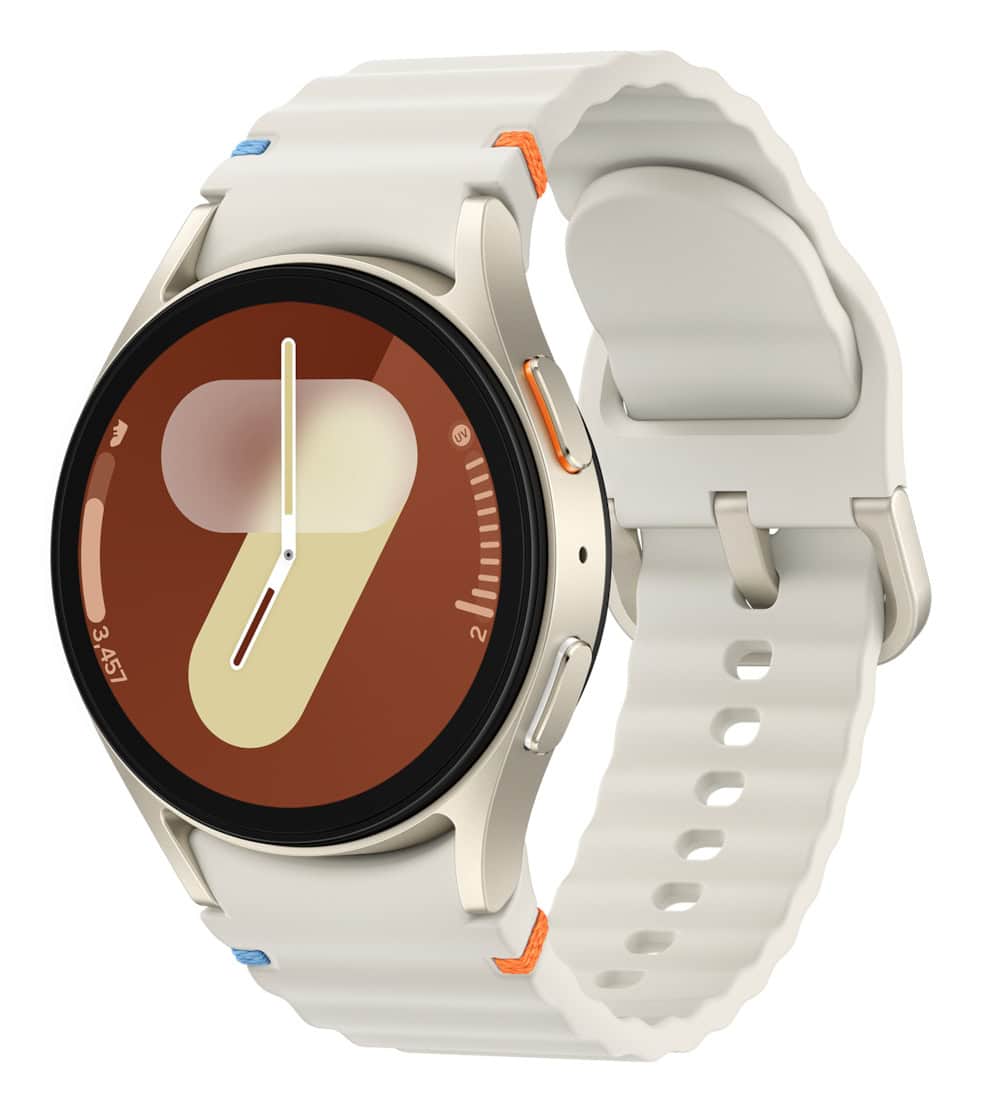 Samsung Galaxy Watch7 3,3 cm (1.3") AMOLED 40 mm Digitaal 432 x 432 Pixels Touchscreen Crème Wifi GPS (SM-L300NZEAXEF) thumbnail Samsung Galaxy Watch7 3,3 cm (1.3") AMOLED 40 mm Digitaal 432 x 432 Pixels Touchscreen Crème Wifi GPS (SM-L300NZEAXEF) thumbnail