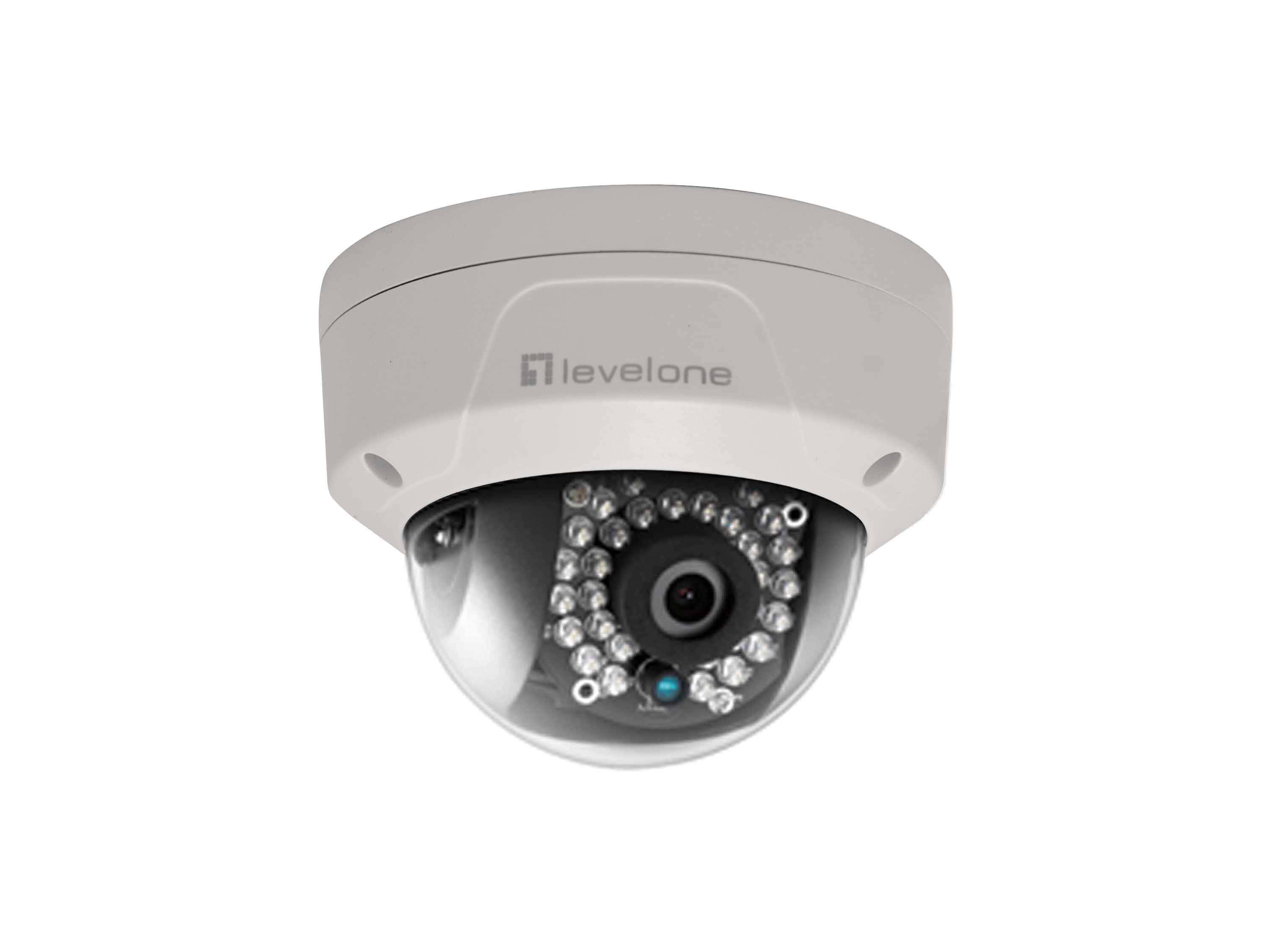 LevelOne FCS-3087 Dome IP-beveiligingscamera Binnen & buiten 2560 x 1920 Pixels Plafond/muur (FCS-3087) thumbnail